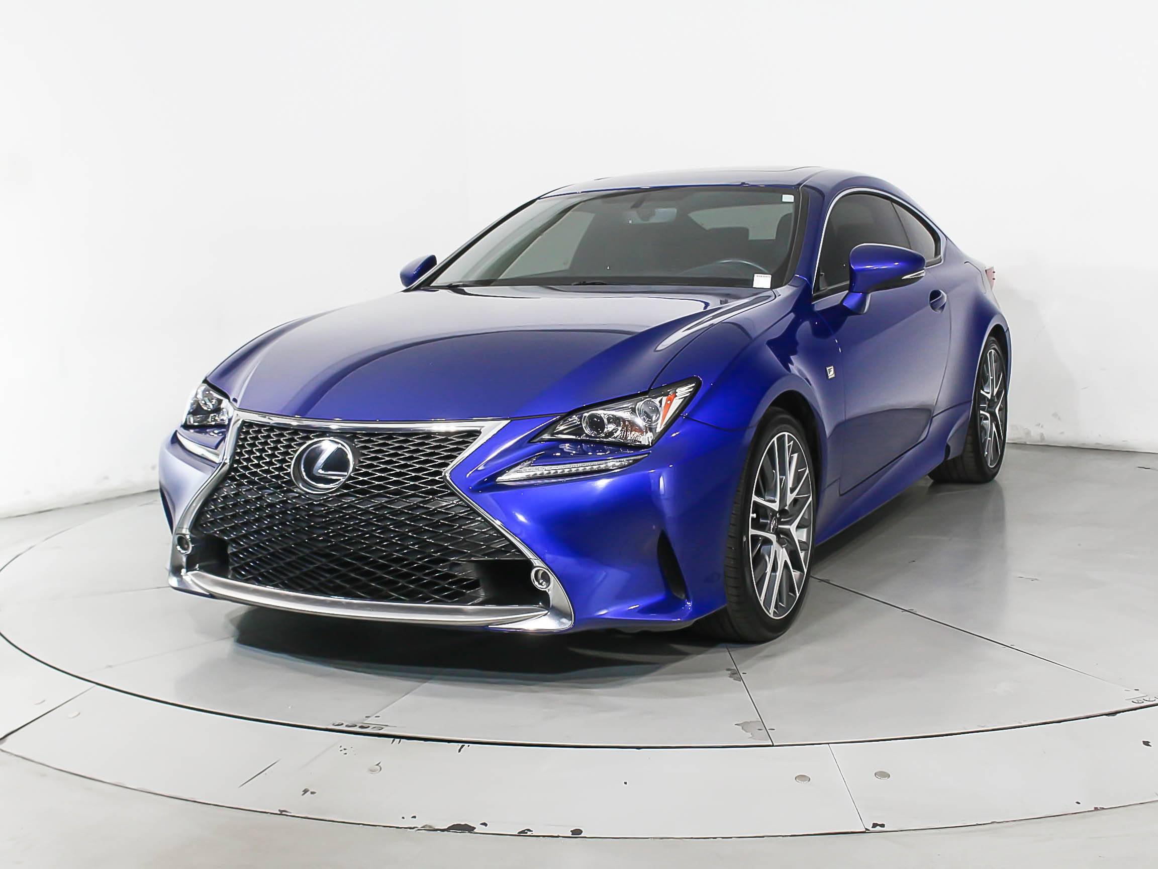 Florida Fine Cars - Used LEXUS RC 350 2015 WEST PALM F Sport