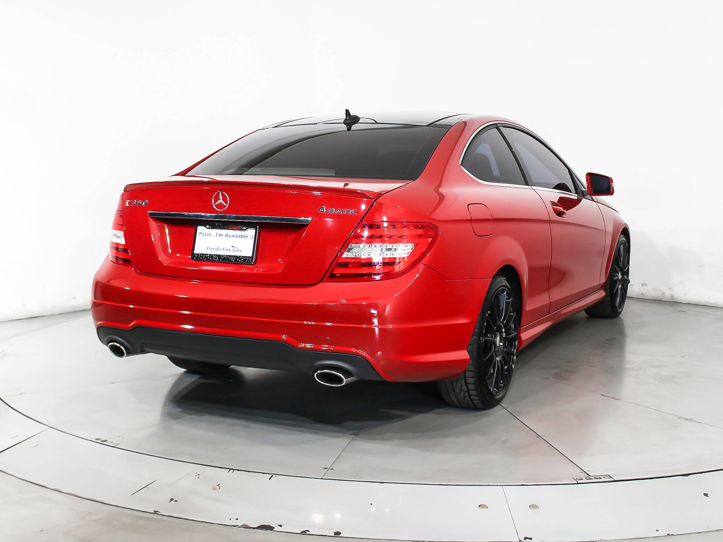 Florida Fine Cars - Used MERCEDES-BENZ C CLASS 2014 HOLLYWOOD C350 4MATIC