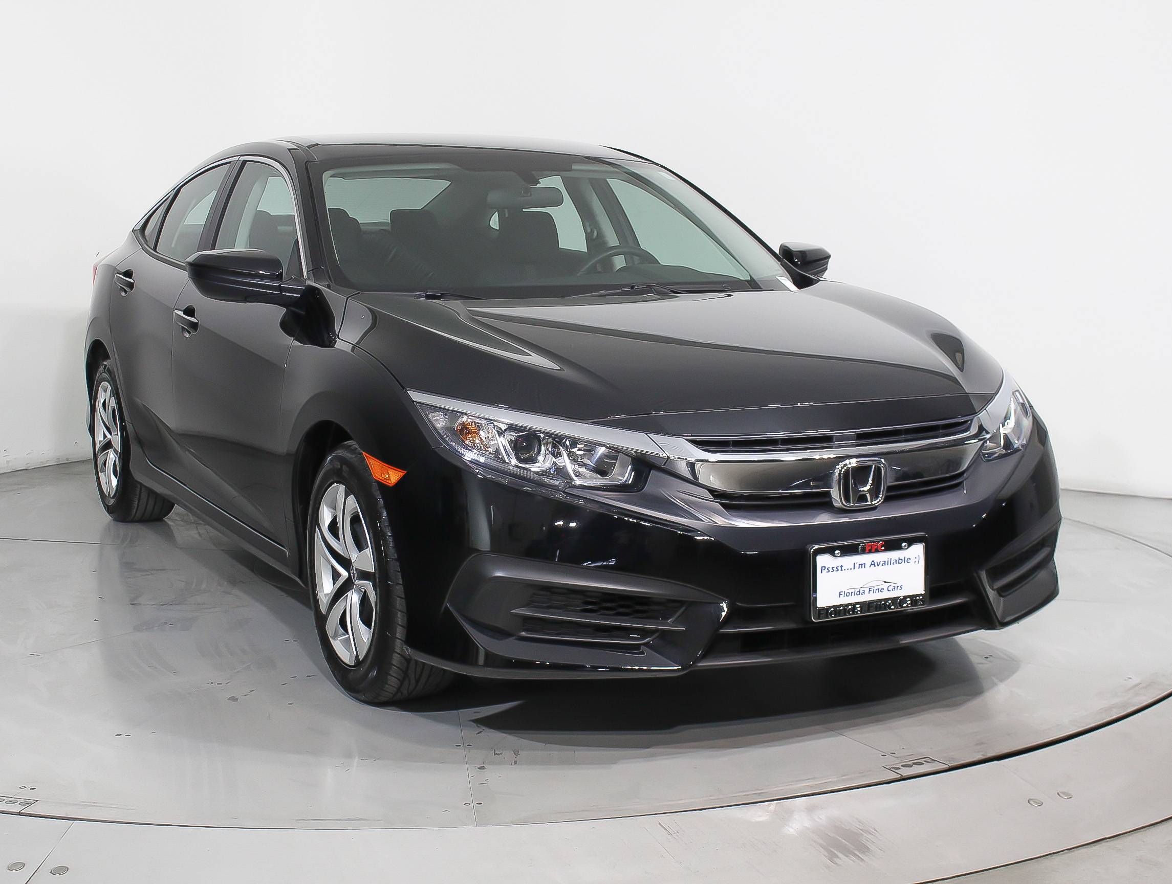Florida Fine Cars - Used HONDA CIVIC 2018 HOLLYWOOD LX