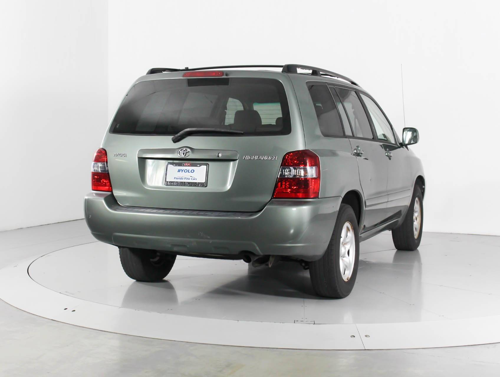 Florida Fine Cars - Used TOYOTA HIGHLANDER 2005 WEST PALM BASE