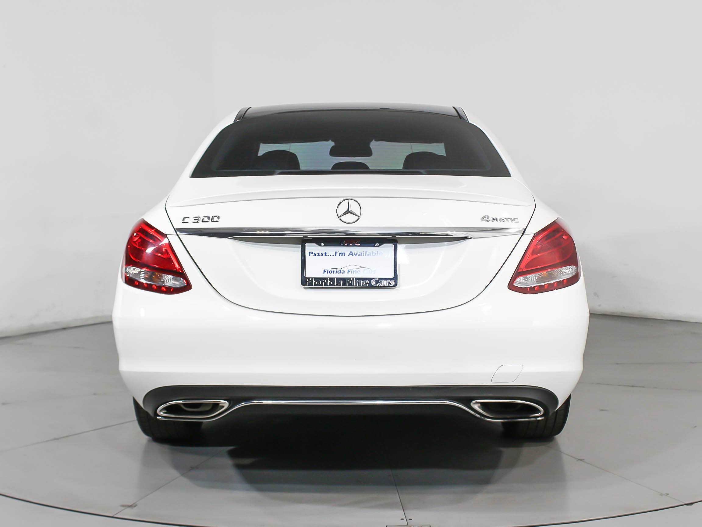 Florida Fine Cars - Used MERCEDES-BENZ C CLASS 2016 HOLLYWOOD C300 4MATIC