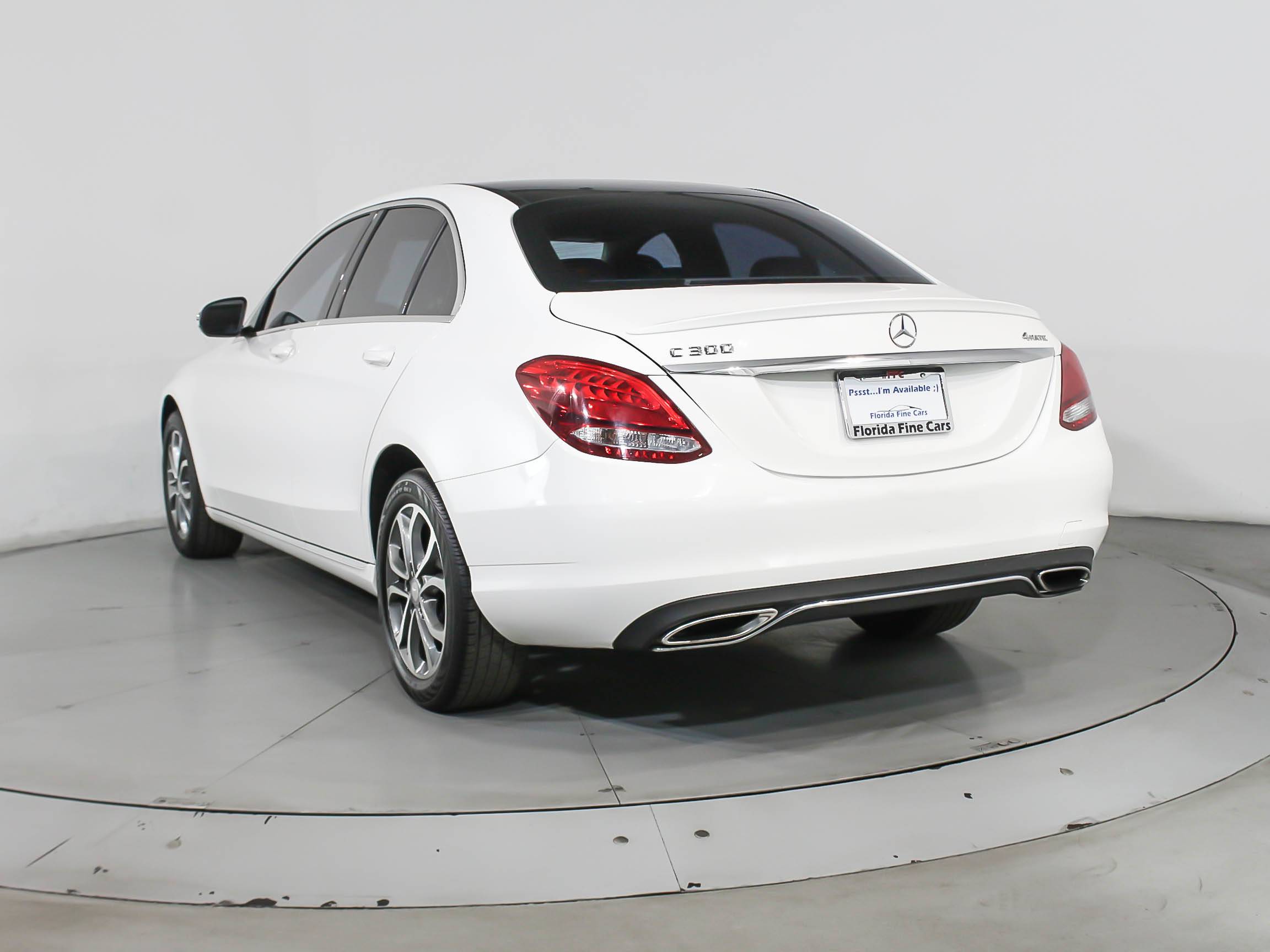 Florida Fine Cars - Used MERCEDES-BENZ C CLASS 2016 HOLLYWOOD C300 4MATIC