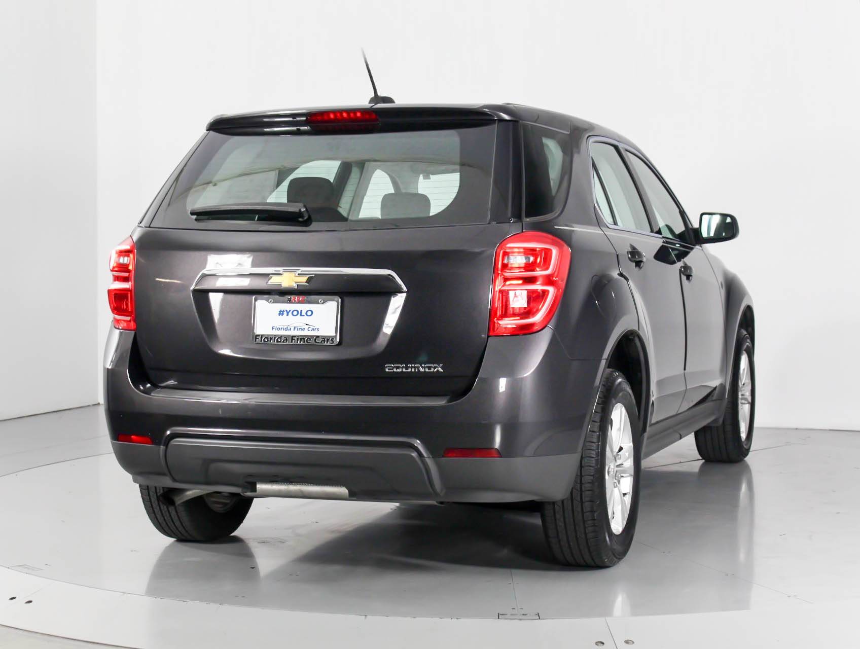 Florida Fine Cars - Used CHEVROLET EQUINOX 2016 WEST PALM LS