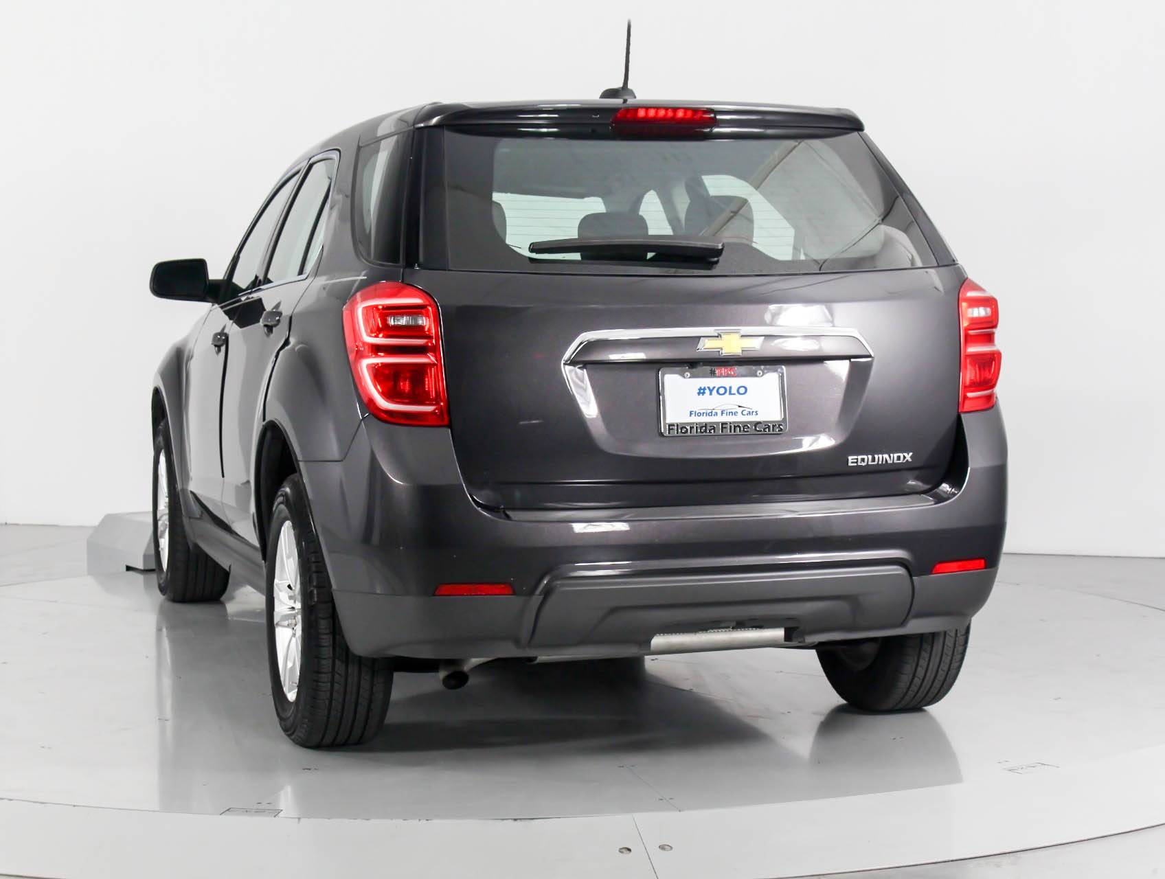 Florida Fine Cars - Used CHEVROLET EQUINOX 2016 WEST PALM LS