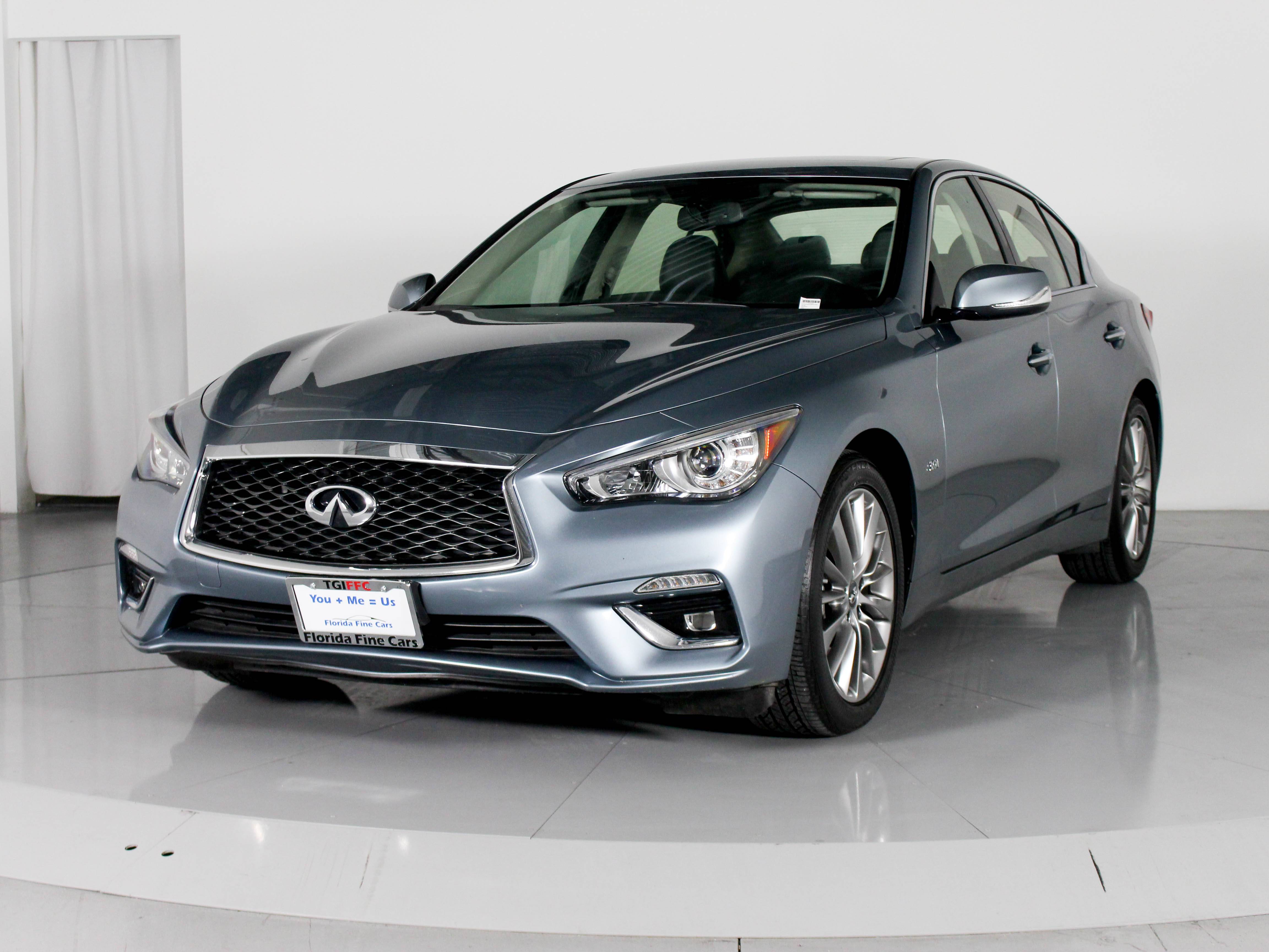Florida Fine Cars - Used INFINITI Q50 2018 MARGATE 3.0t Luxe