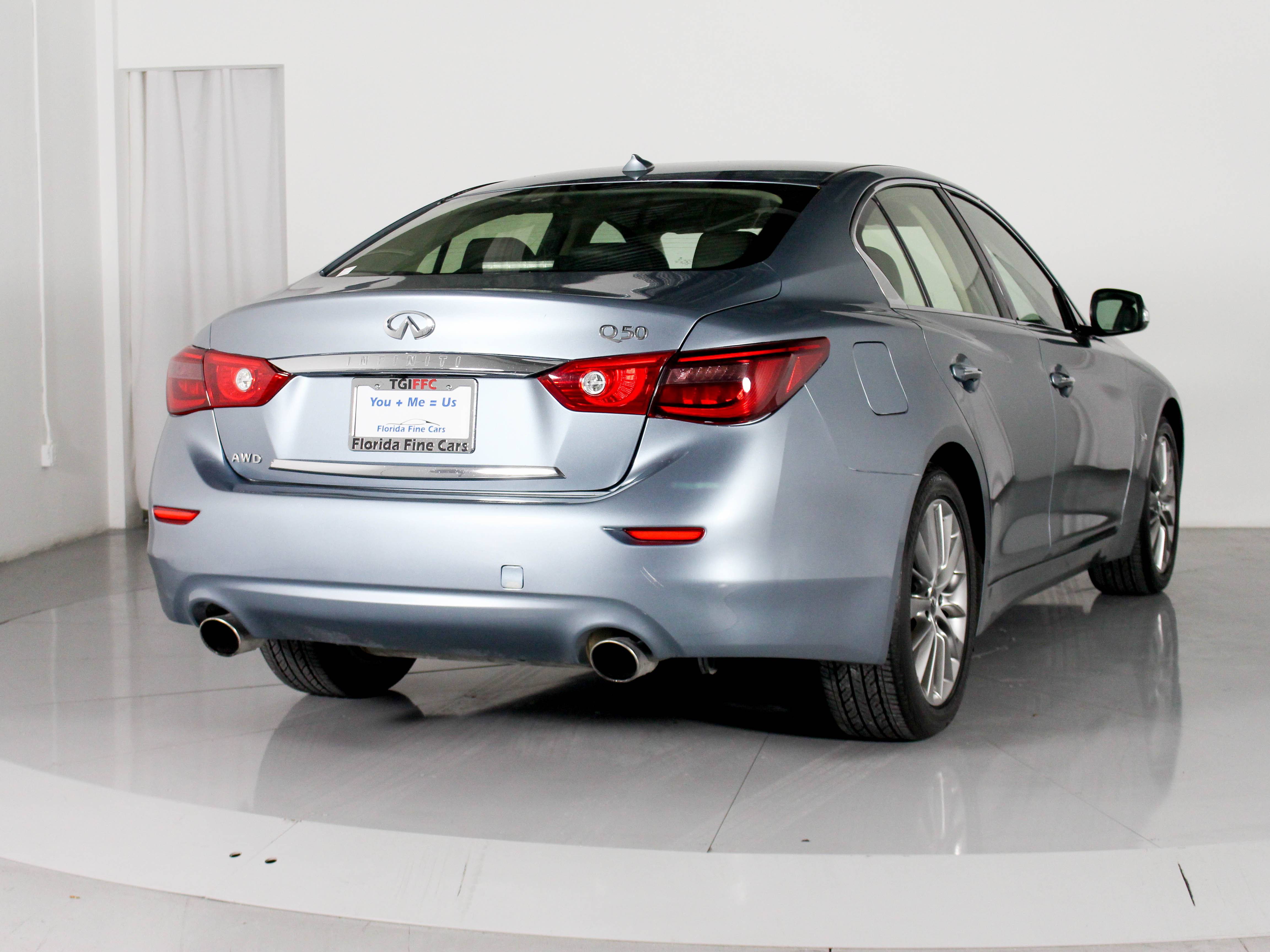 Florida Fine Cars - Used INFINITI Q50 2018 MARGATE 3.0t Luxe