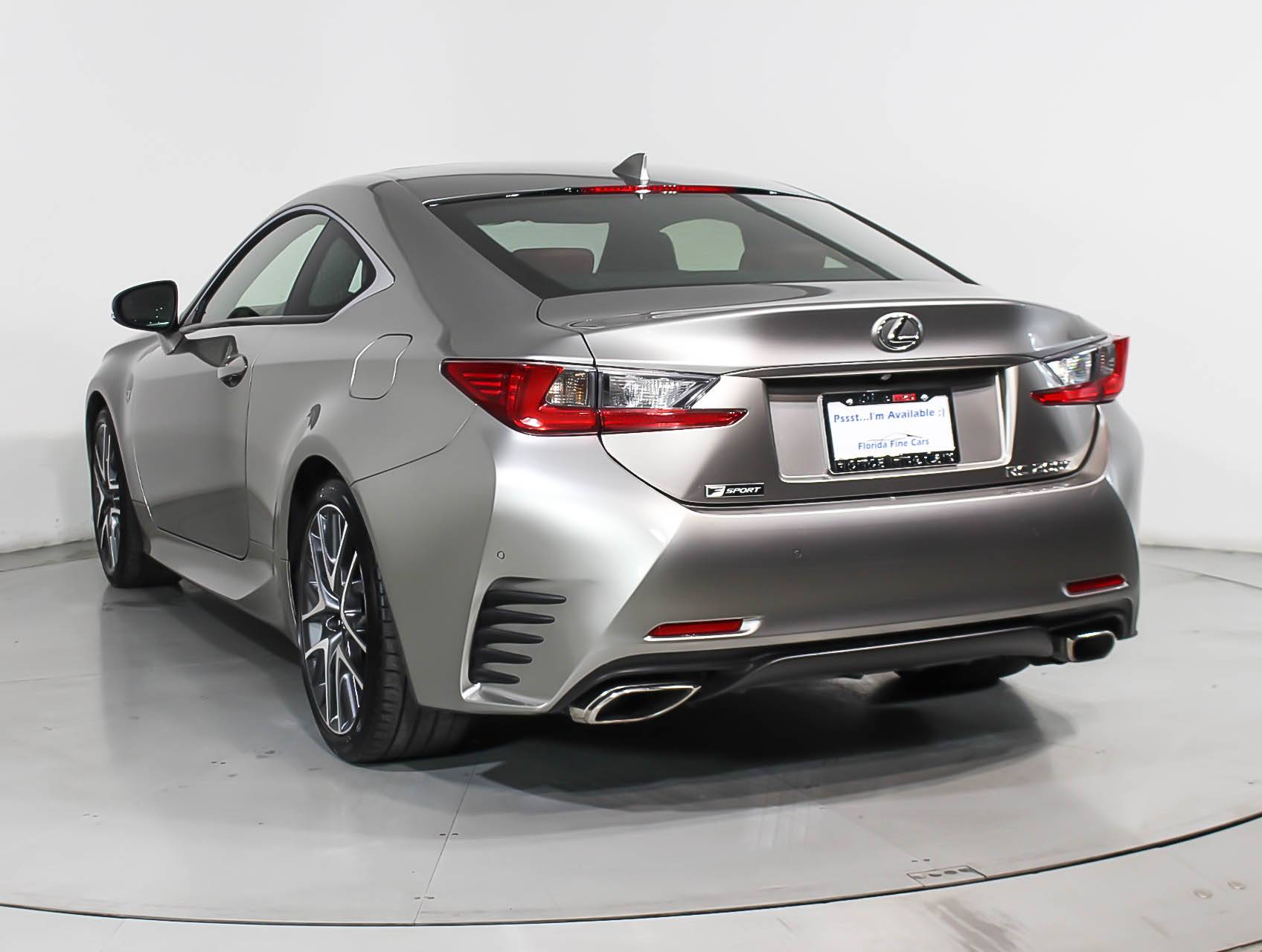 Florida Fine Cars - Used LEXUS RC 200T 2016 MIAMI F Sport