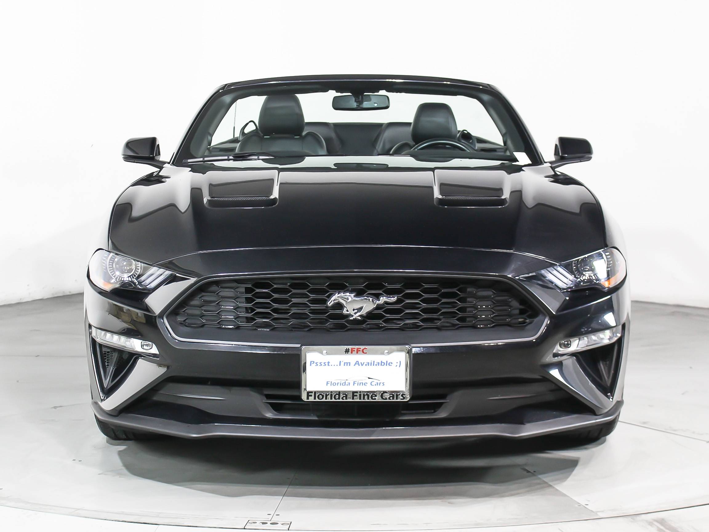 Florida Fine Cars - Used FORD MUSTANG 2018 WEST PALM ECOBOOST PREMIUM