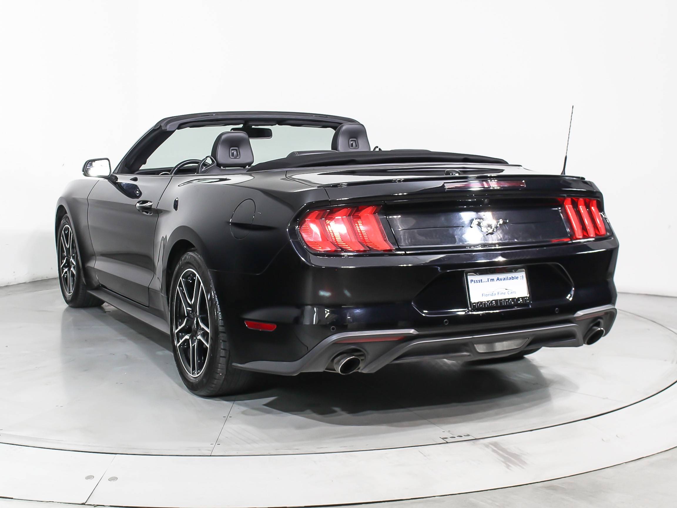 Florida Fine Cars - Used FORD MUSTANG 2018 WEST PALM ECOBOOST PREMIUM