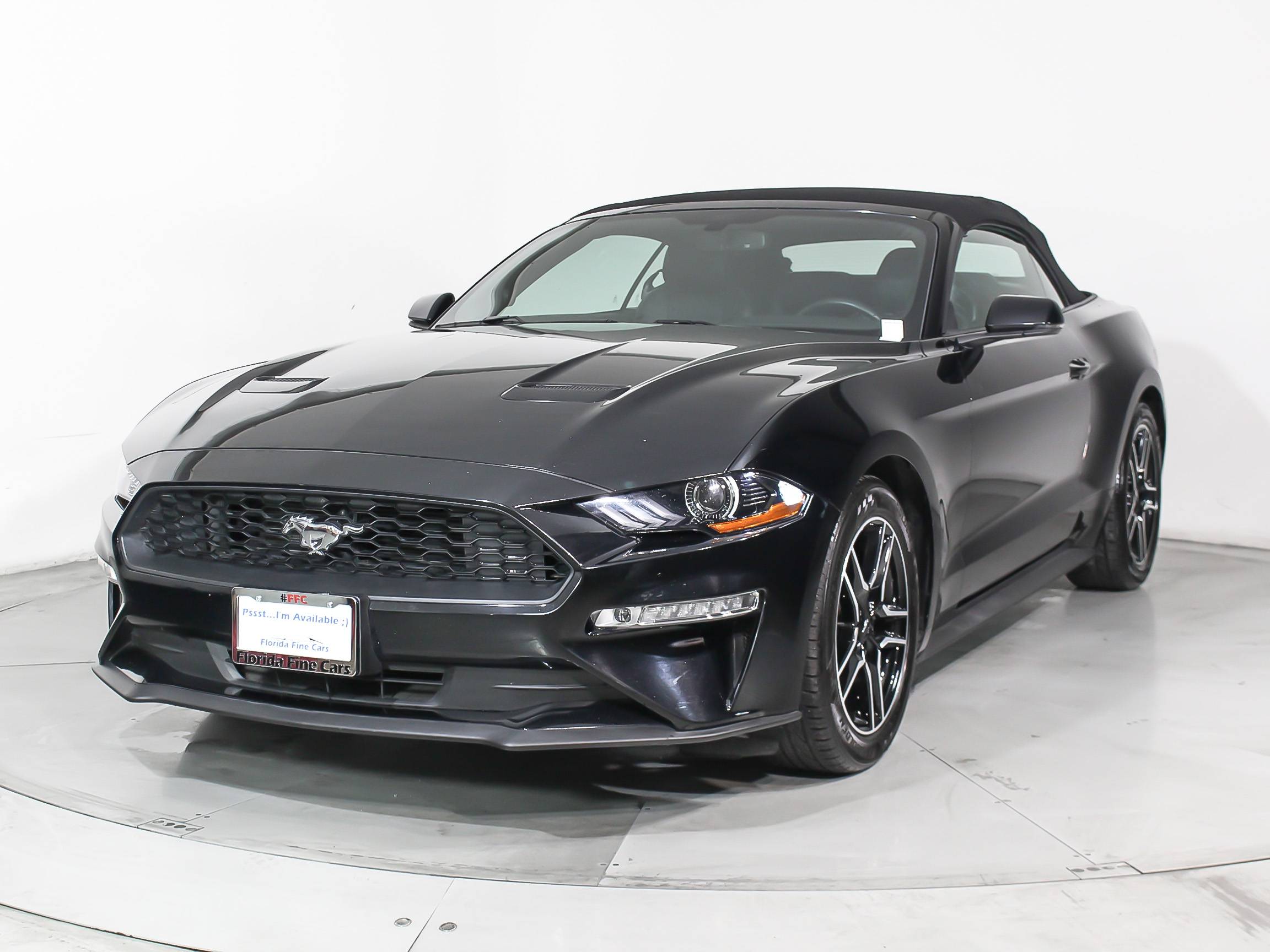 Florida Fine Cars - Used FORD MUSTANG 2018 WEST PALM ECOBOOST PREMIUM