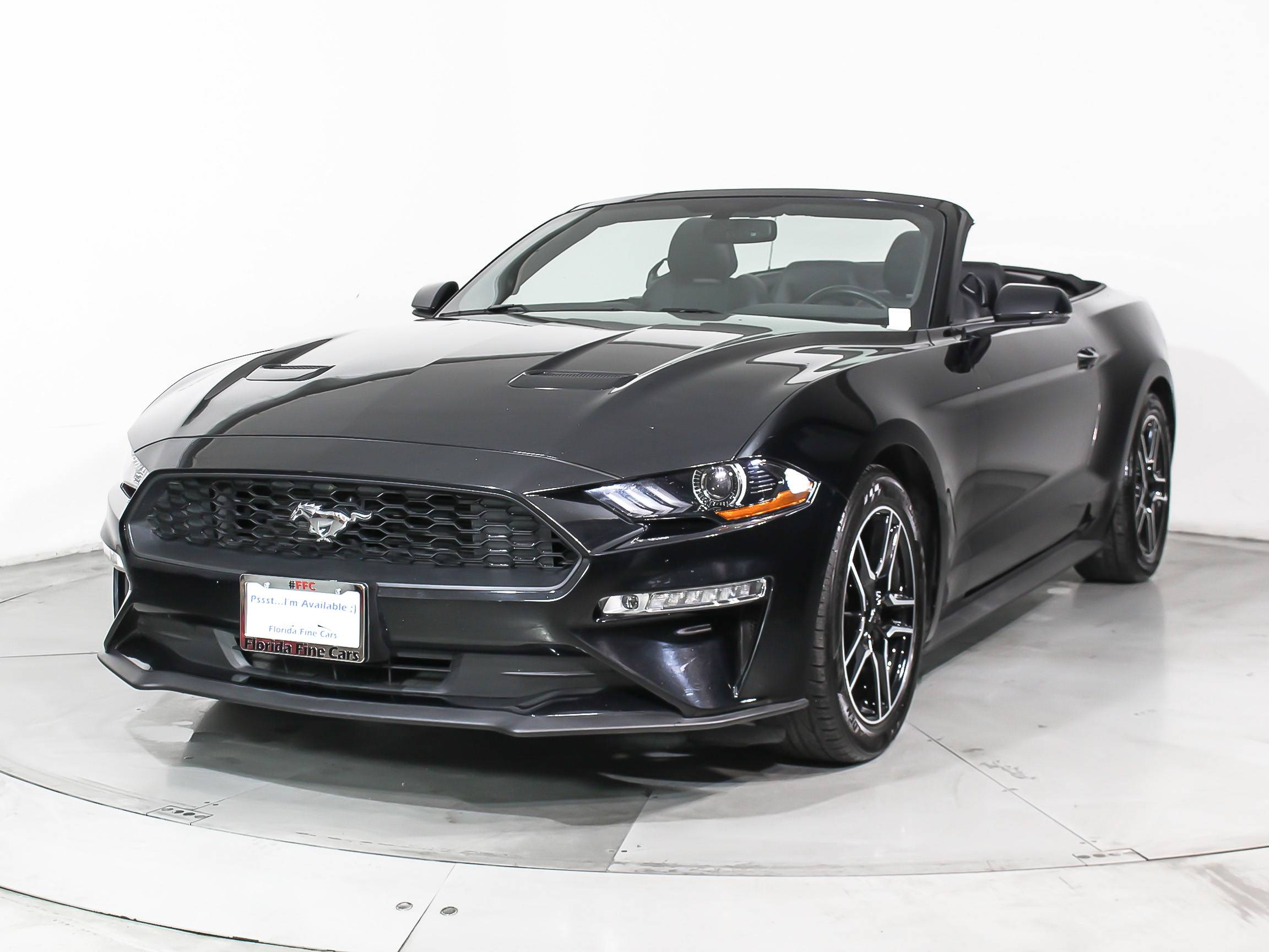 Florida Fine Cars - Used FORD MUSTANG 2018 WEST PALM ECOBOOST PREMIUM