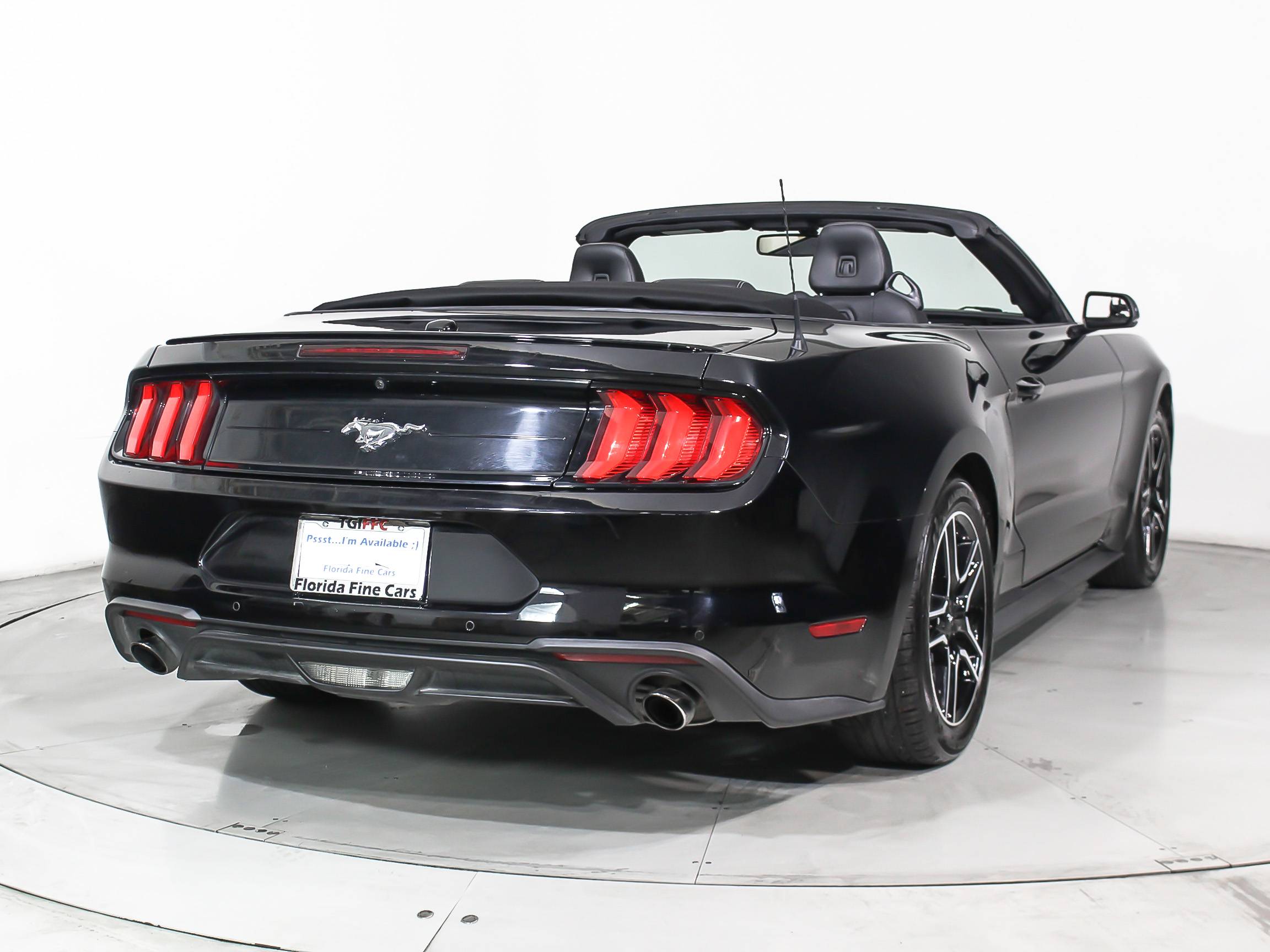 Florida Fine Cars - Used FORD MUSTANG 2018 WEST PALM ECOBOOST PREMIUM