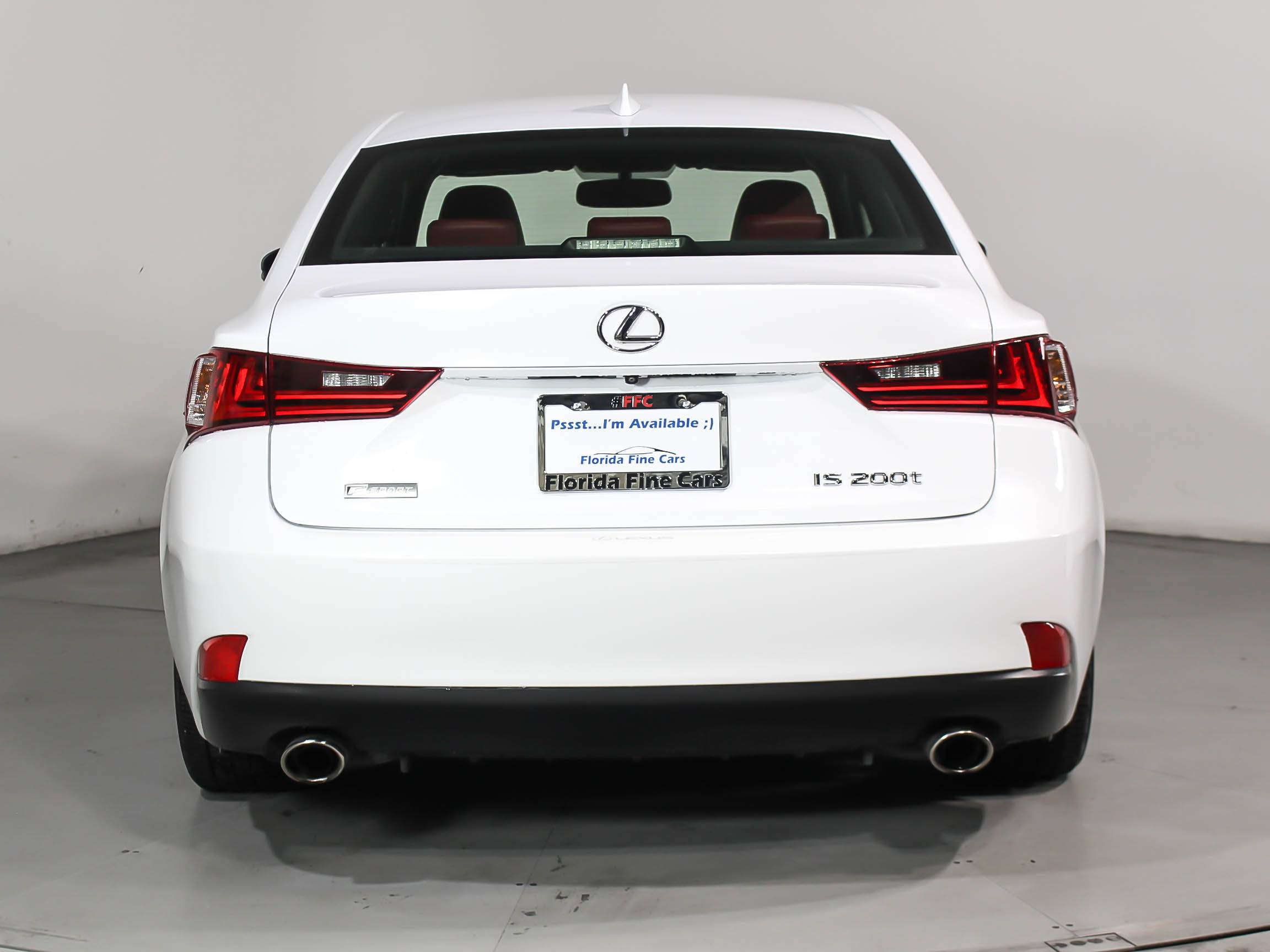 Florida Fine Cars - Used LEXUS IS 200T 2016 HOLLYWOOD F Sport