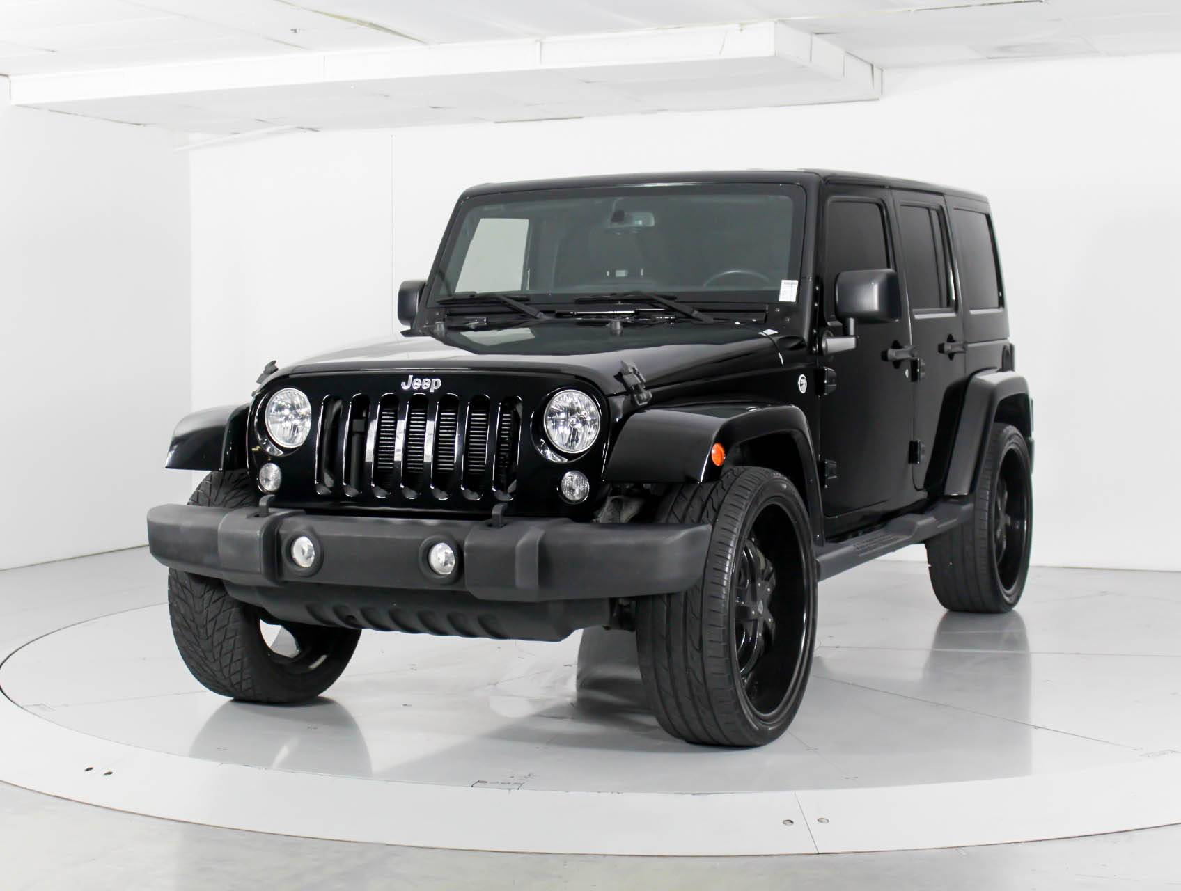 Florida Fine Cars - Used JEEP WRANGLER UNLIMITED 2015 WEST PALM SAHARA
