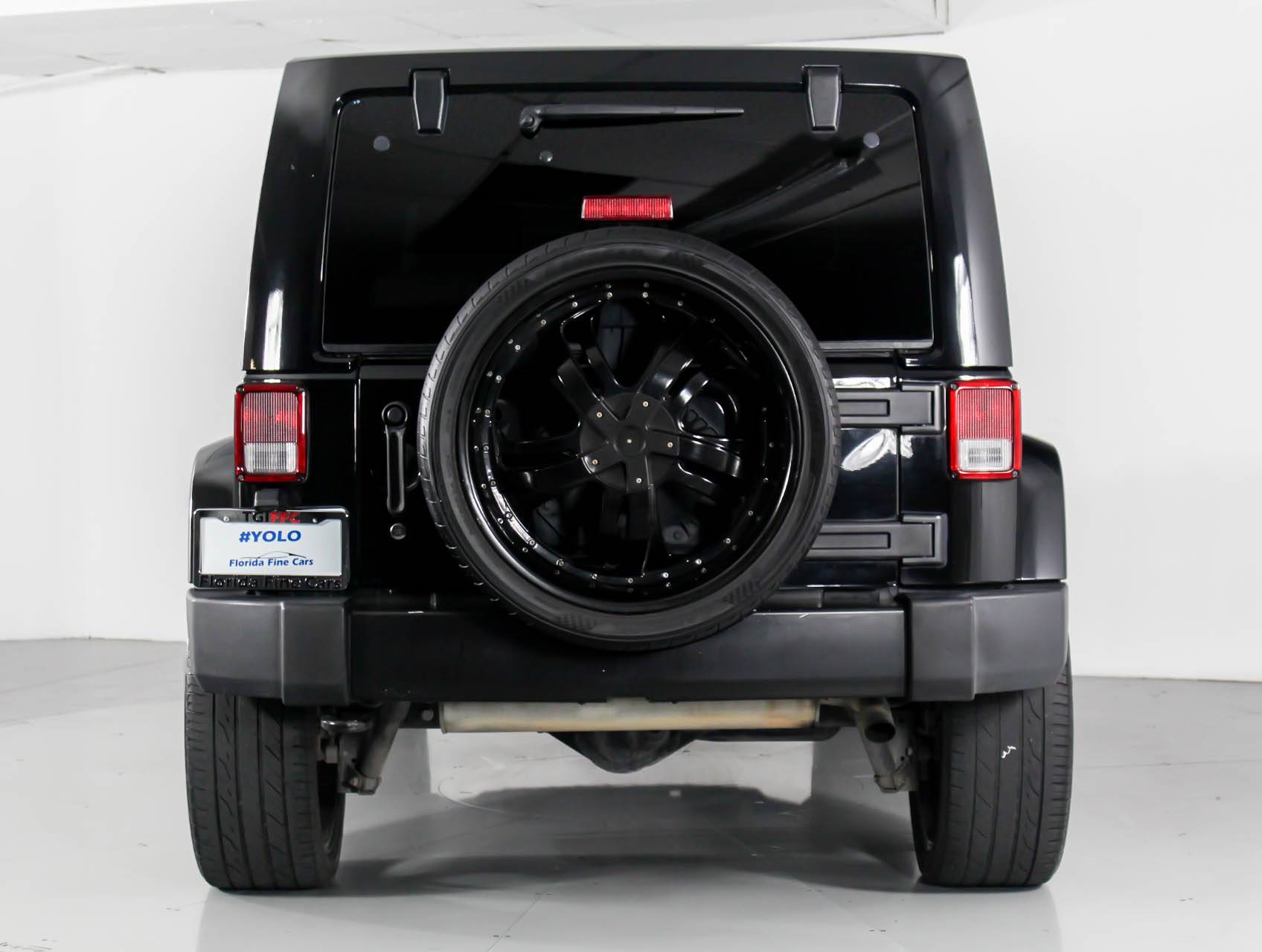 Florida Fine Cars - Used JEEP WRANGLER UNLIMITED 2015 WEST PALM SAHARA