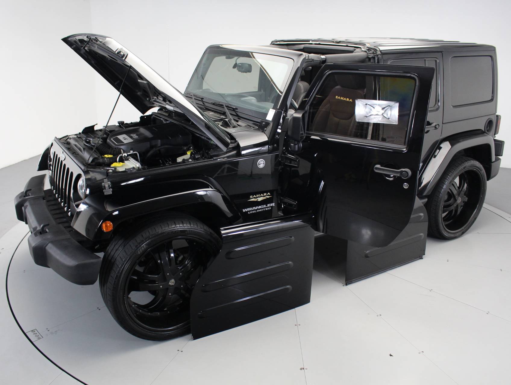 Florida Fine Cars - Used JEEP WRANGLER UNLIMITED 2015 WEST PALM SAHARA