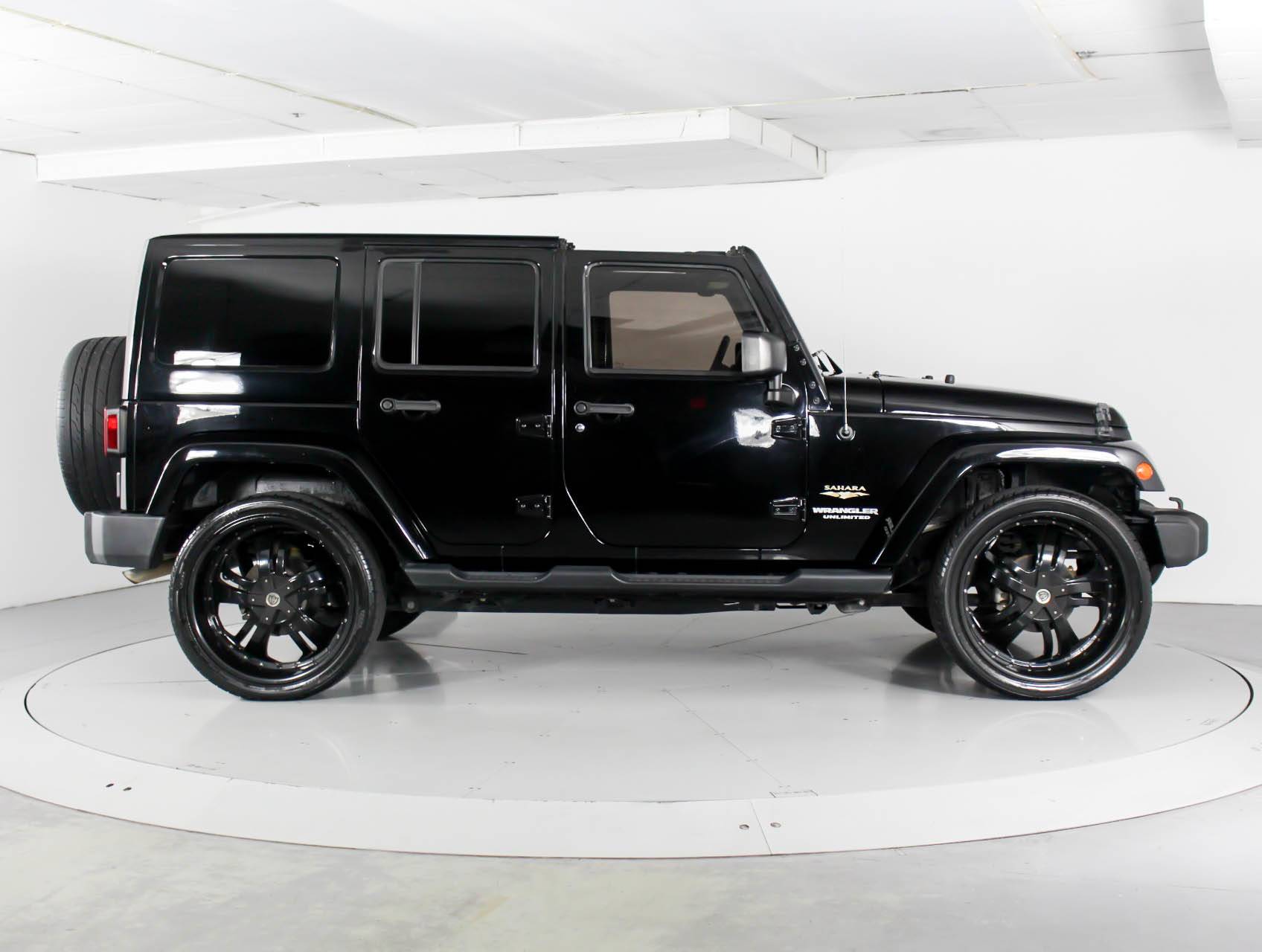 Florida Fine Cars - Used JEEP WRANGLER UNLIMITED 2015 WEST PALM SAHARA