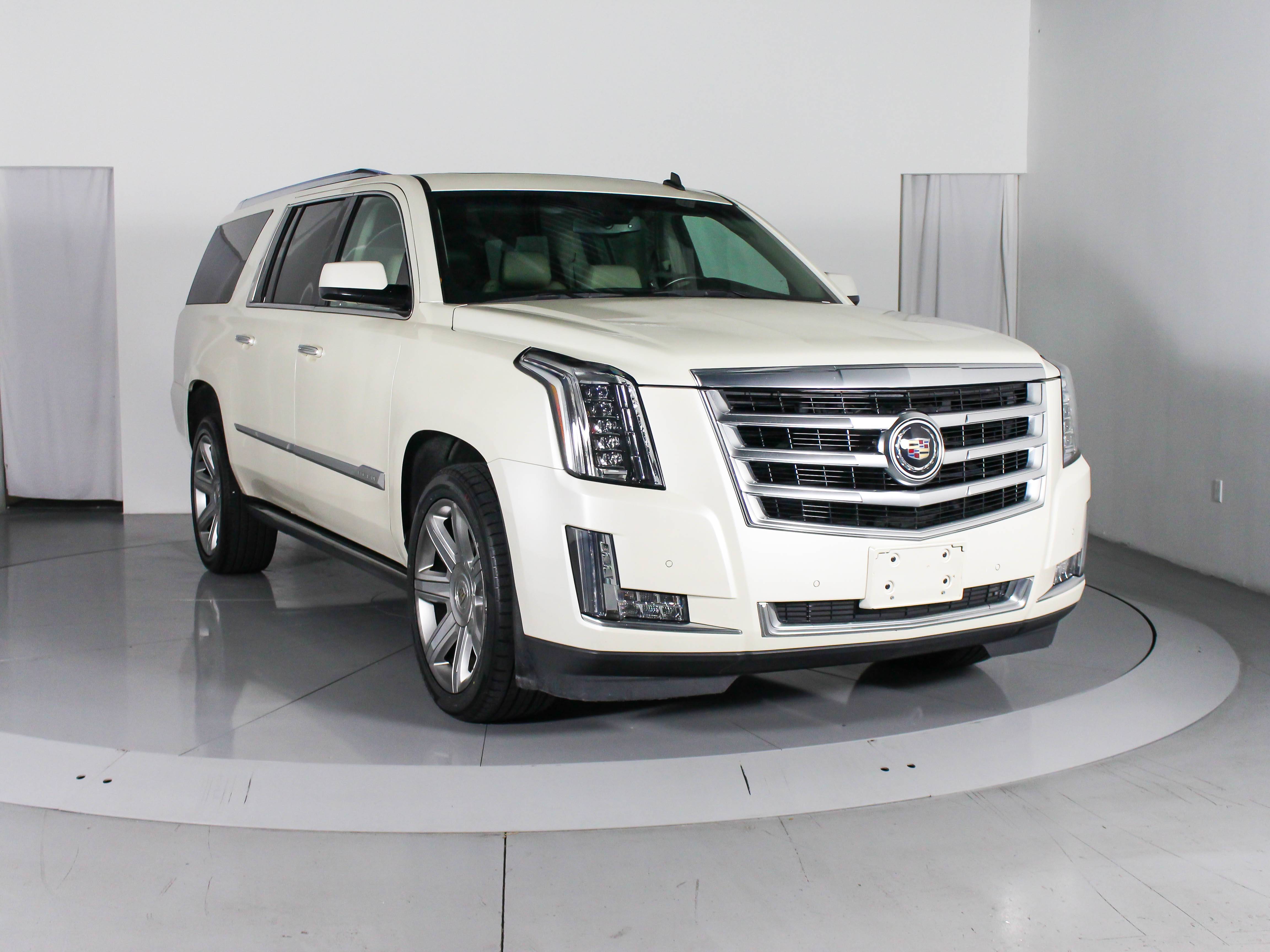 Florida Fine Cars - Used CADILLAC ESCALADE ESV 2015 MARGATE Premium Awd