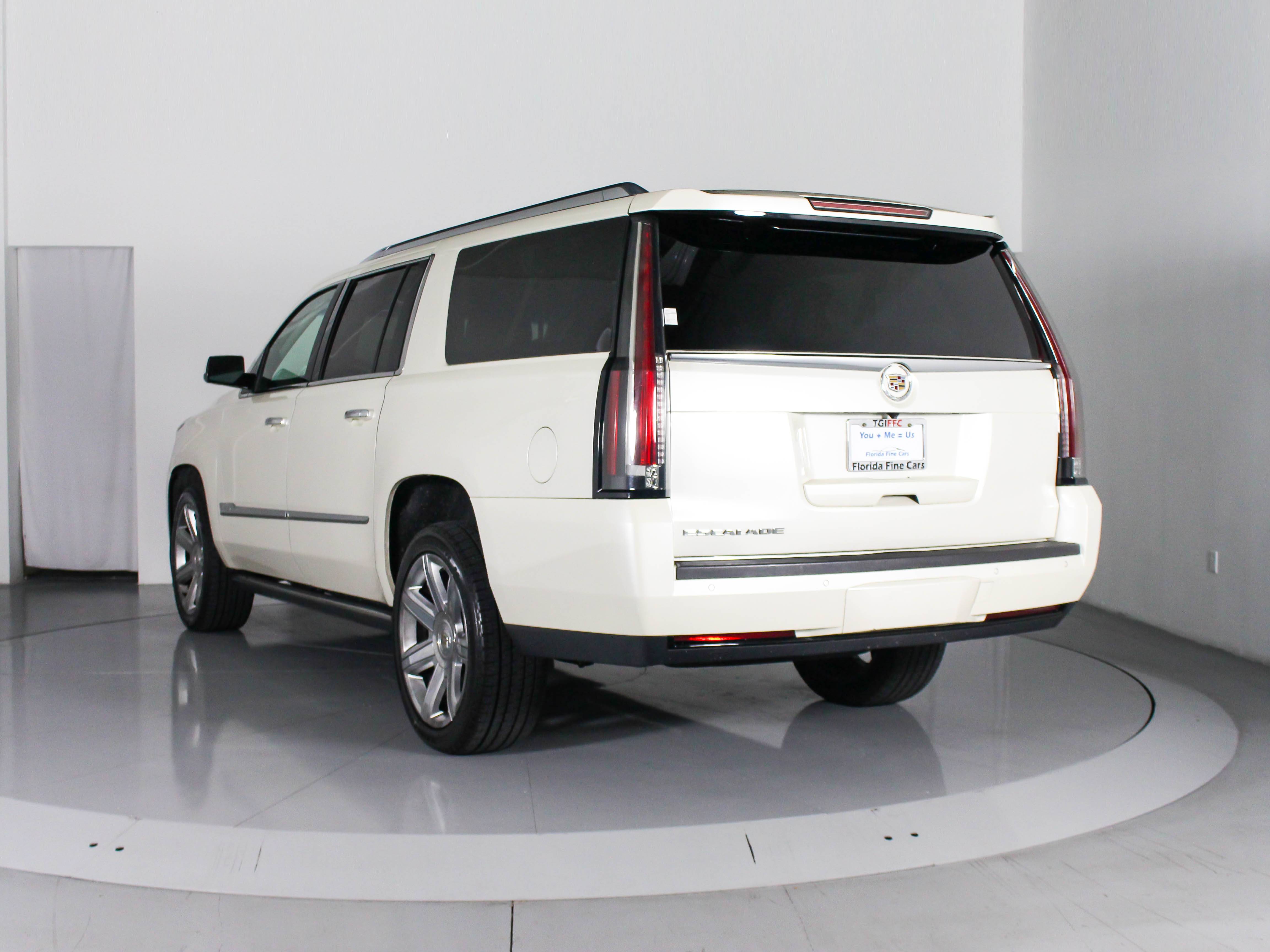 Florida Fine Cars - Used CADILLAC ESCALADE ESV 2015 MARGATE Premium Awd