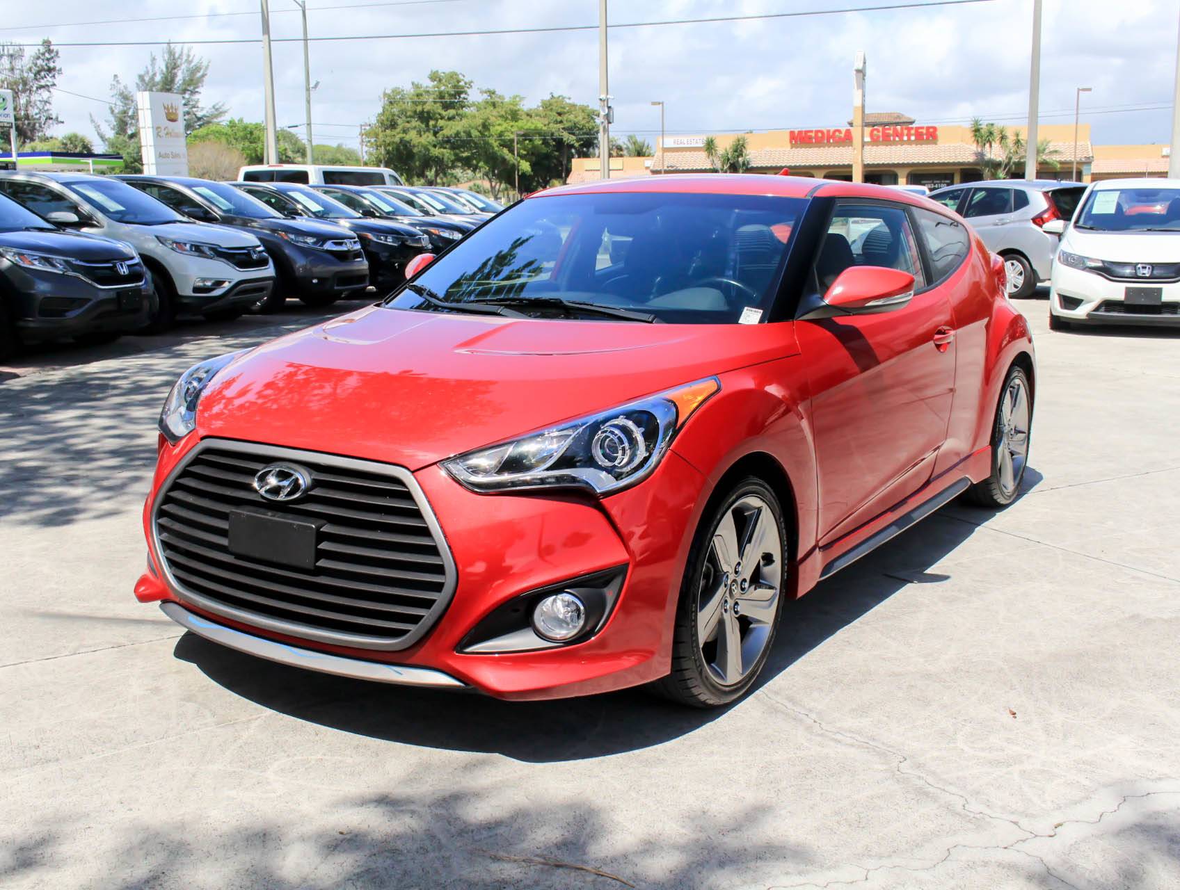 Florida Fine Cars - Used HYUNDAI VELOSTER 2016 MIAMI Turbo