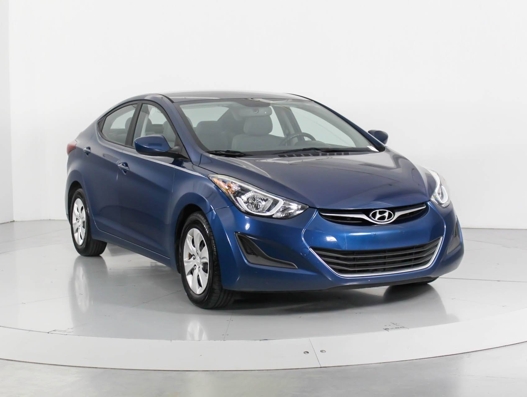 Florida Fine Cars - Used HYUNDAI ELANTRA 2016 MARGATE Se
