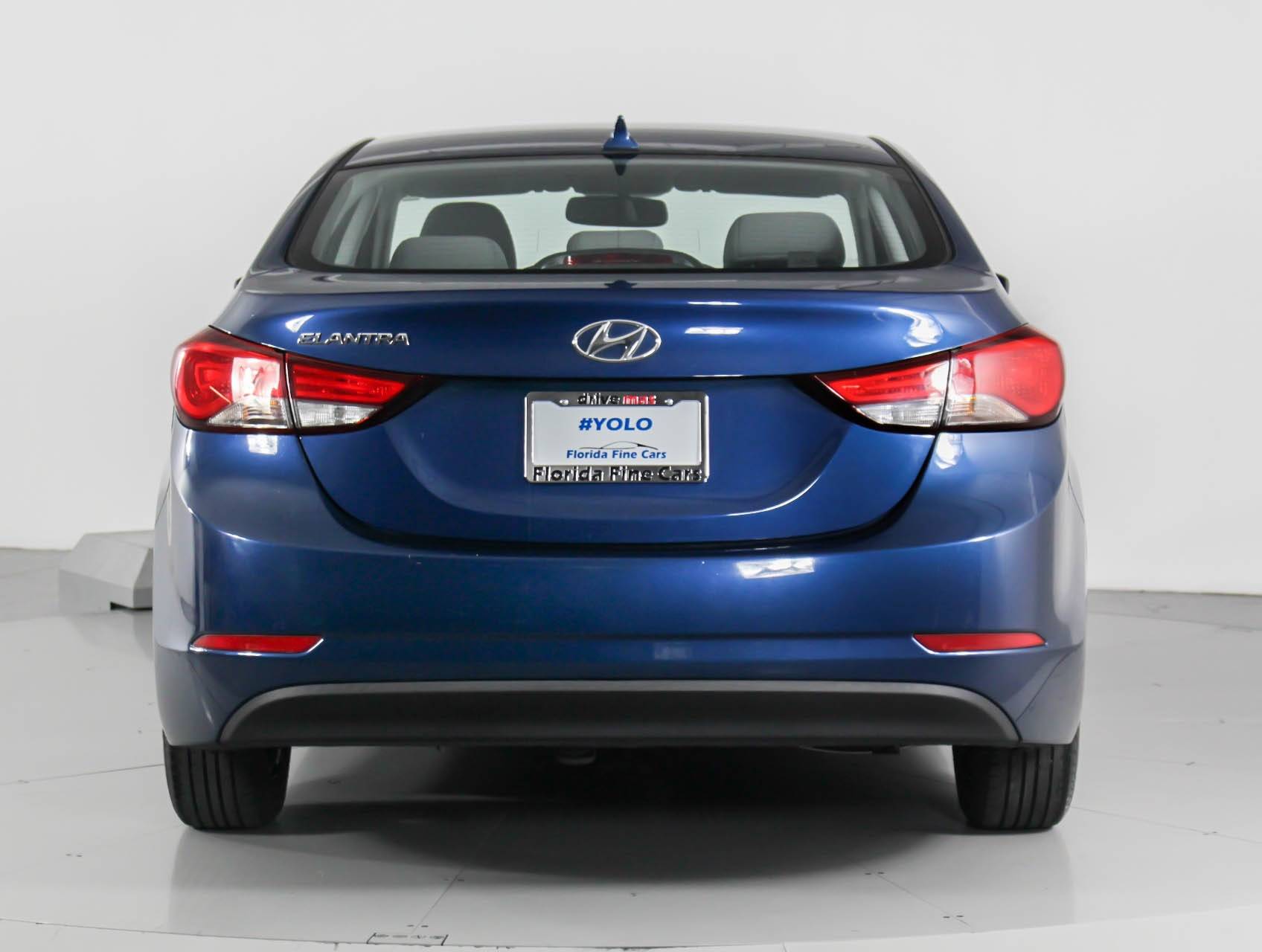 Florida Fine Cars - Used HYUNDAI ELANTRA 2016 MARGATE Se