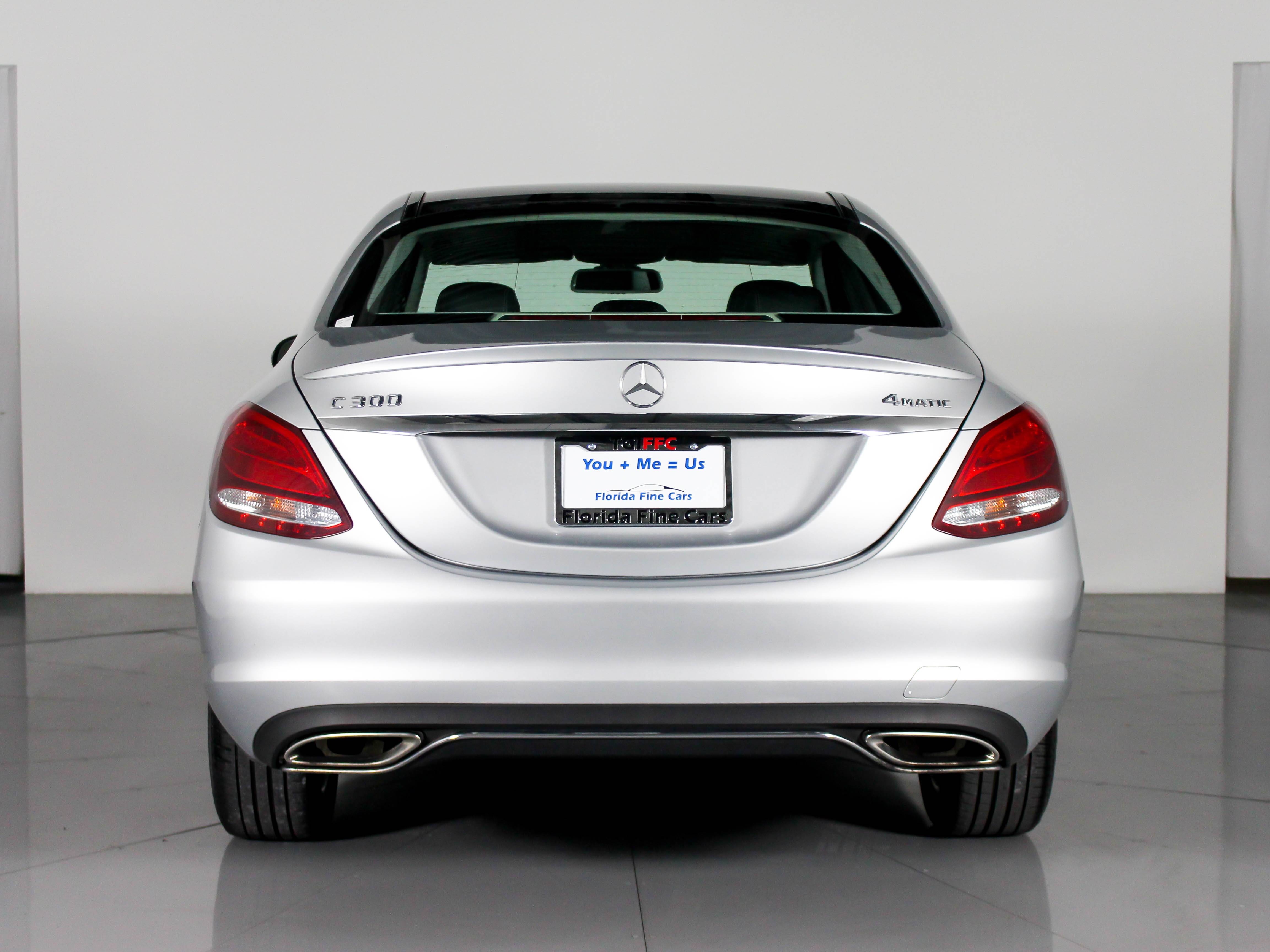 Florida Fine Cars - Used MERCEDES-BENZ C CLASS 2016 MARGATE C300 4MATIC