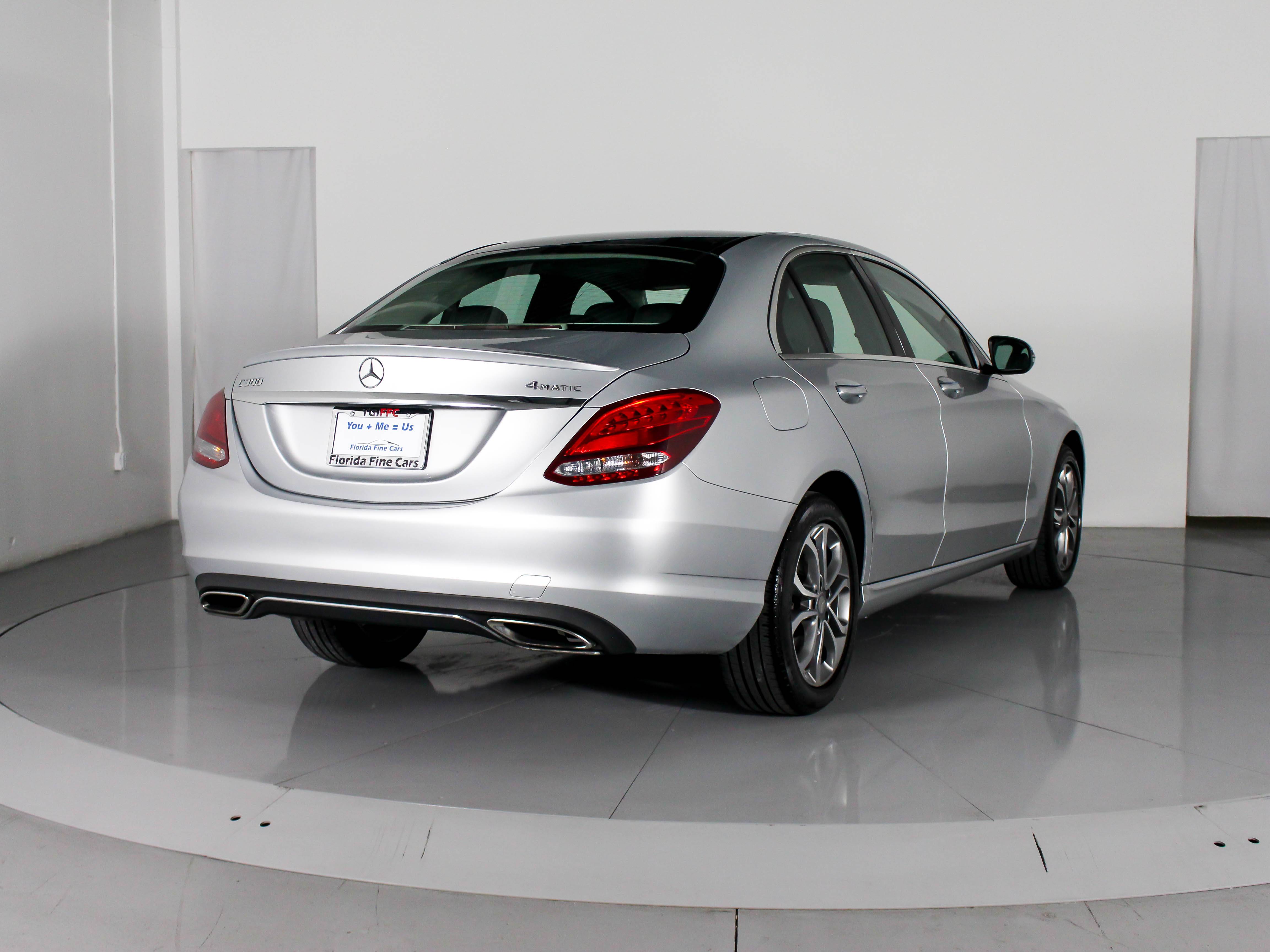 Florida Fine Cars - Used MERCEDES-BENZ C CLASS 2016 MARGATE C300 4MATIC