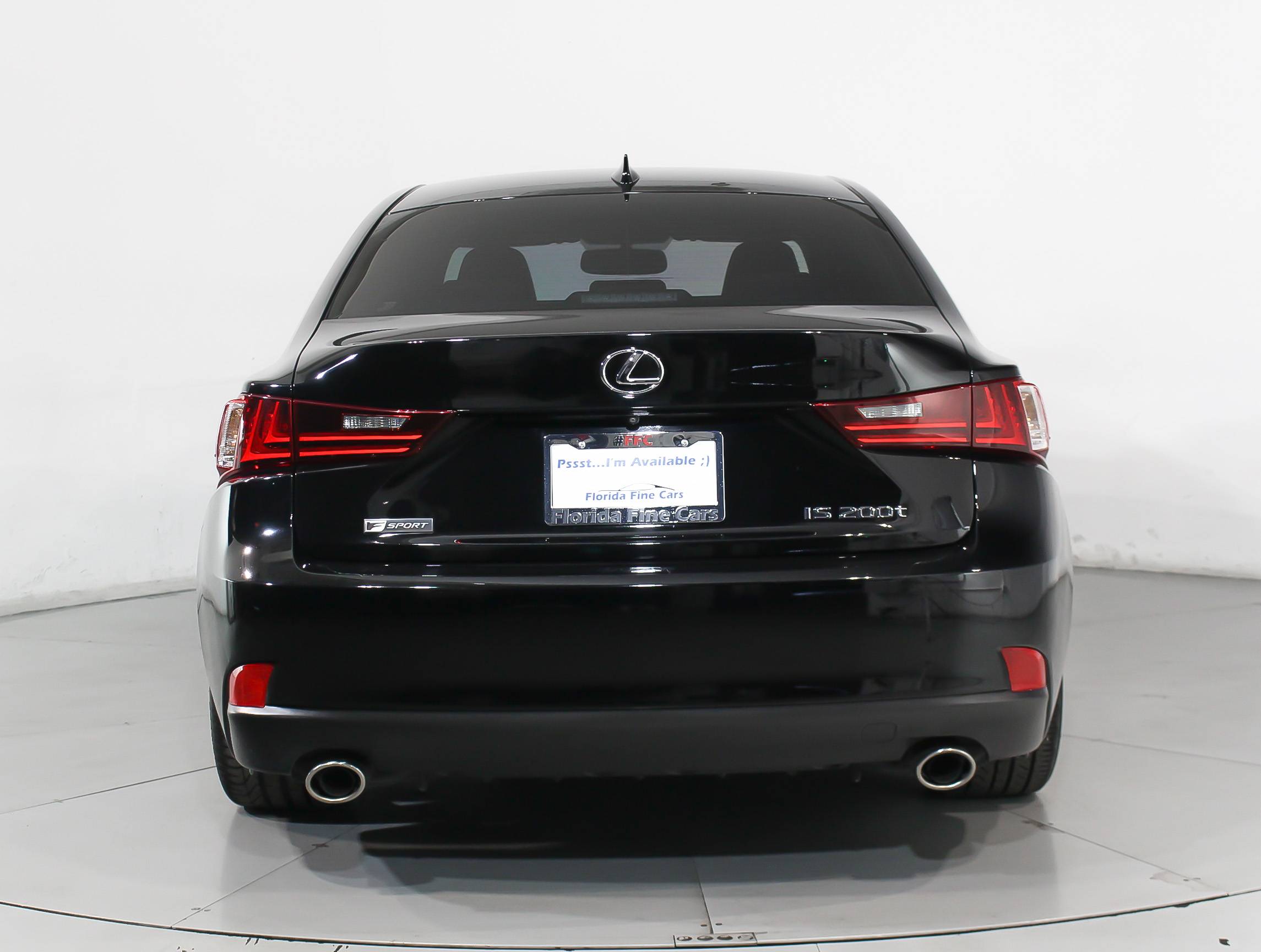 Florida Fine Cars - Used LEXUS IS 200T 2016 MIAMI F Sport