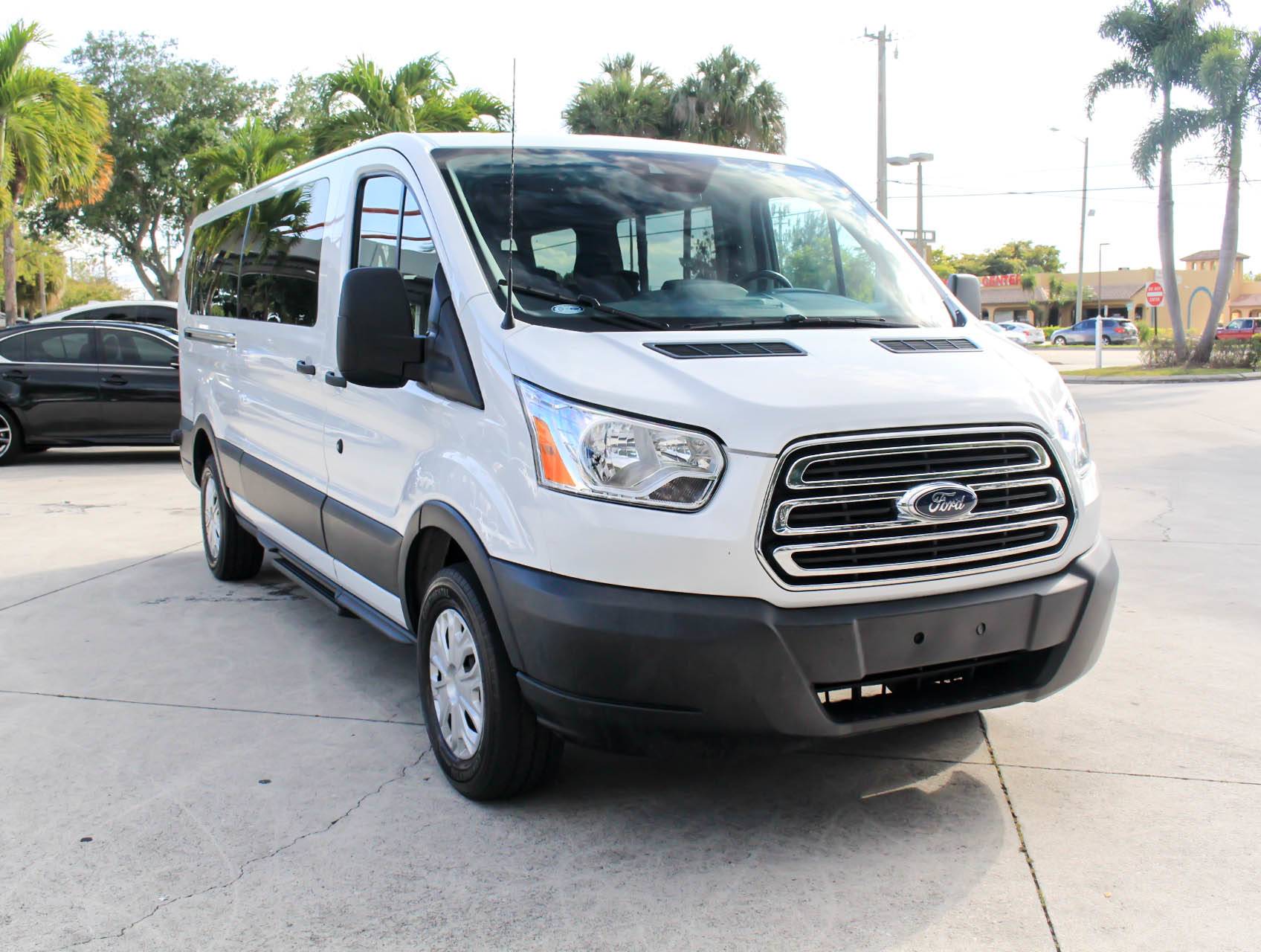 Florida Fine Cars - Used FORD TRANSIT WAGON 2017 WEST PALM Passenger Wagon T350