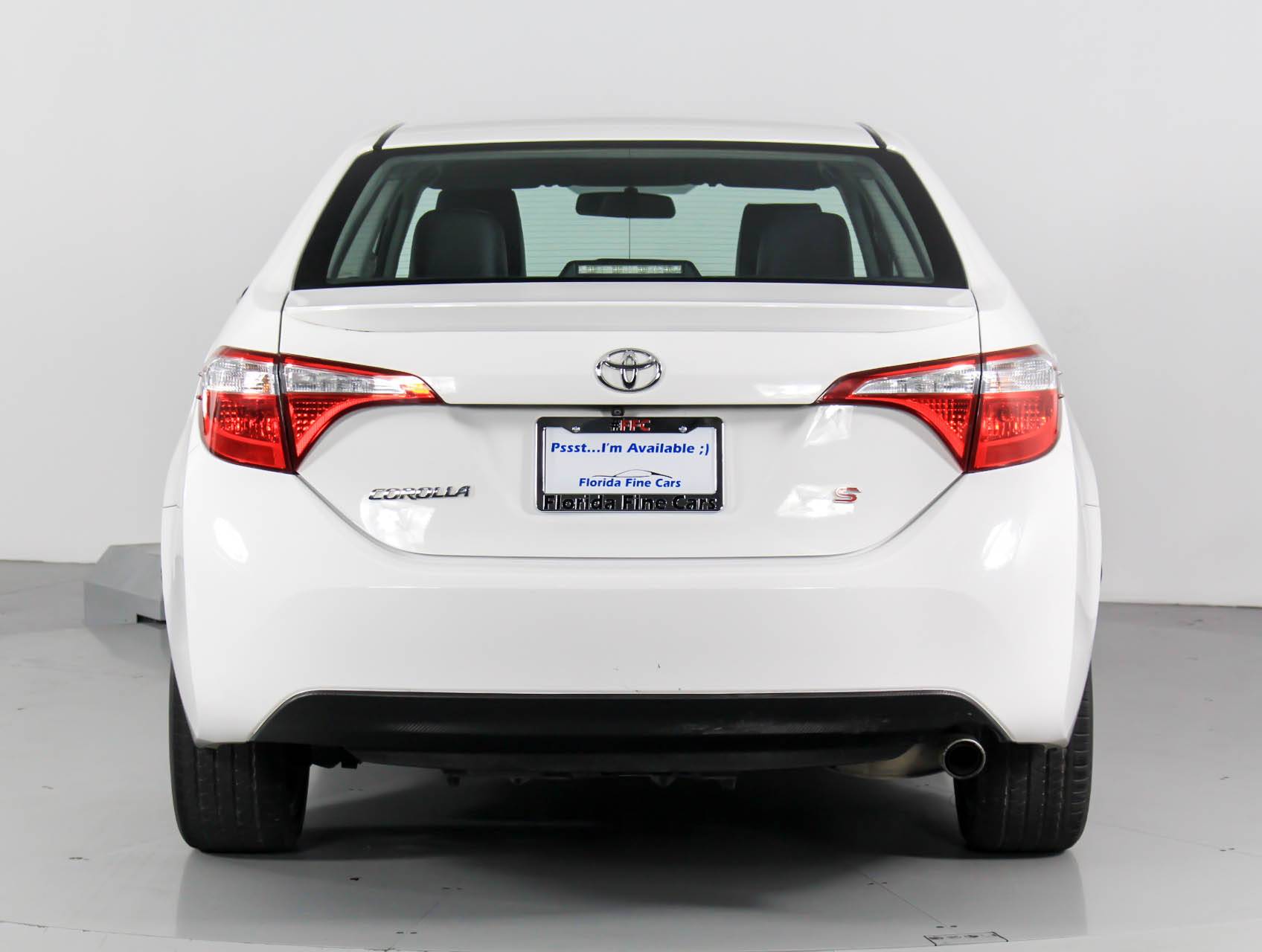 Florida Fine Cars - Used TOYOTA COROLLA 2014 WEST PALM S
