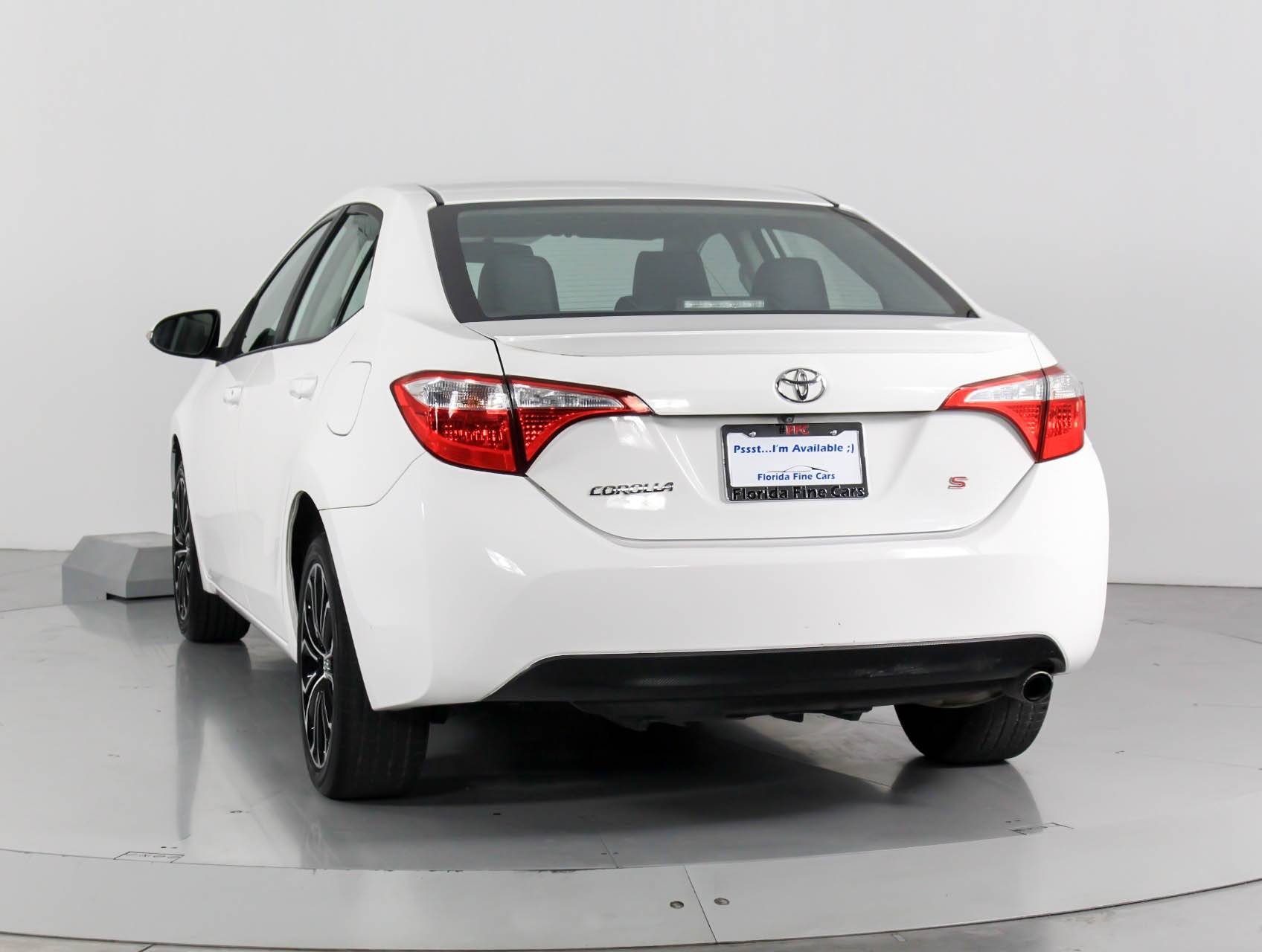 Florida Fine Cars - Used TOYOTA COROLLA 2014 WEST PALM S