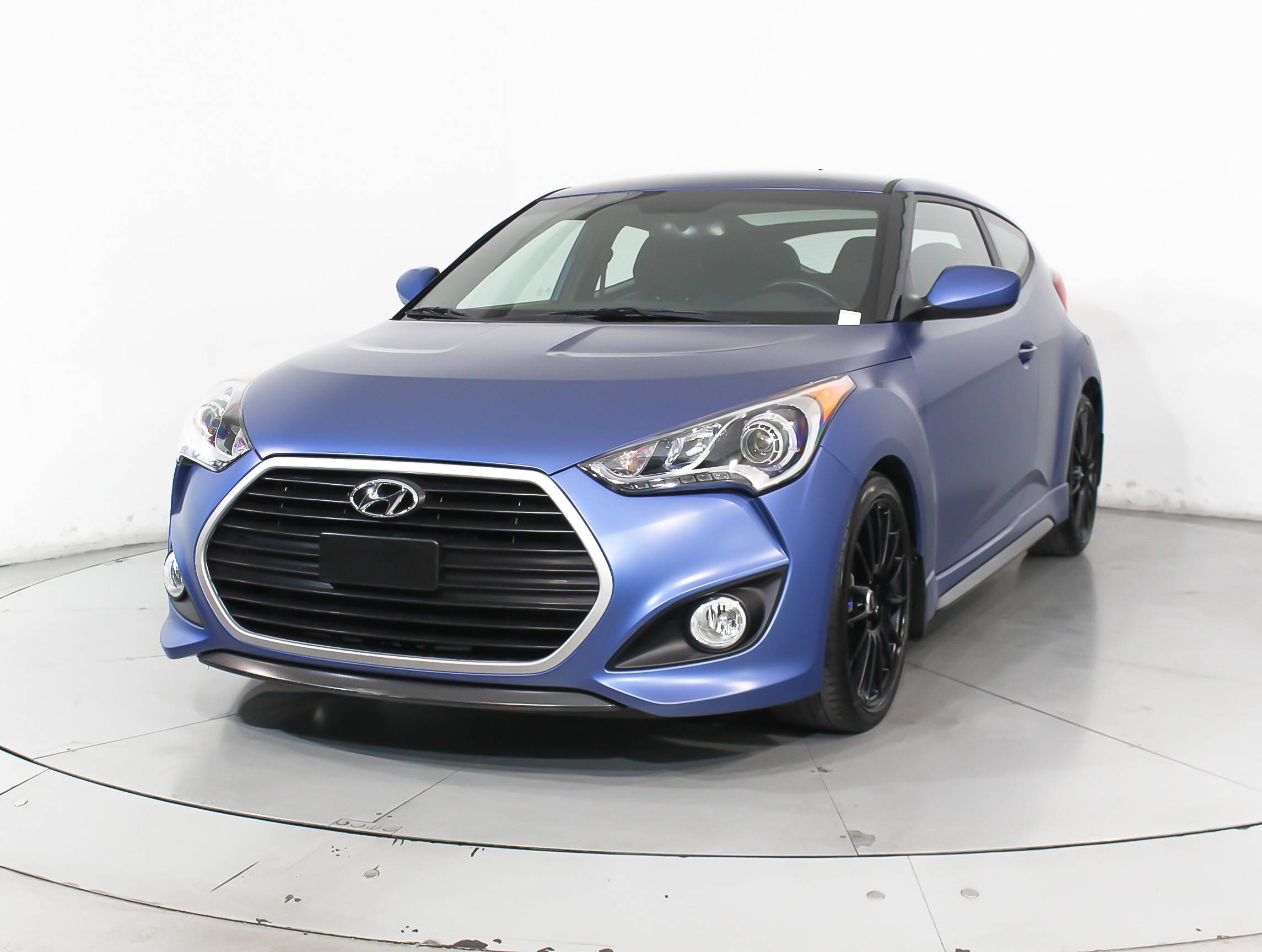 Florida Fine Cars - Used HYUNDAI VELOSTER 2016 HOLLYWOOD Turbo Rally Edition