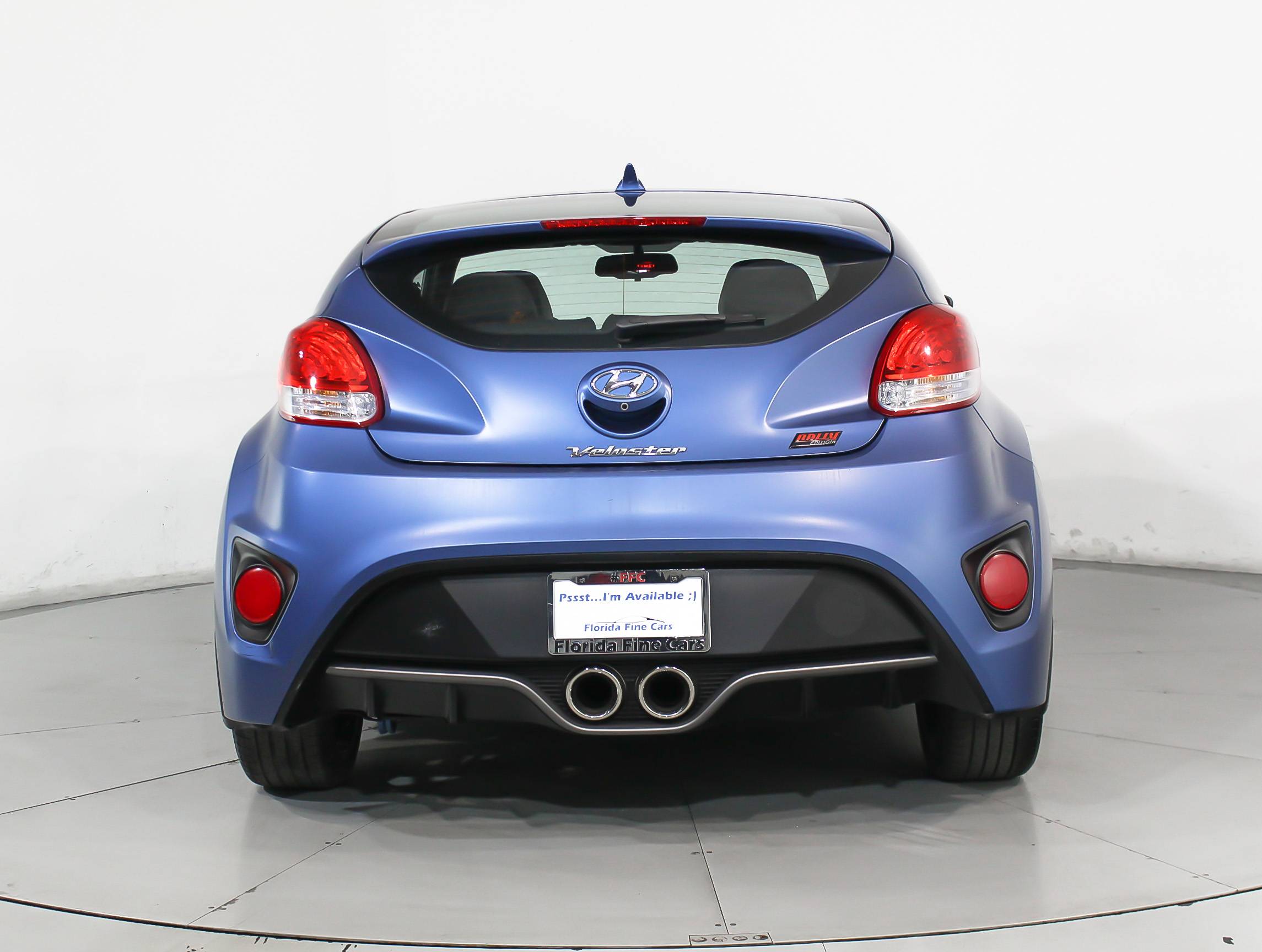 Florida Fine Cars - Used HYUNDAI VELOSTER 2016 HOLLYWOOD Turbo Rally Edition