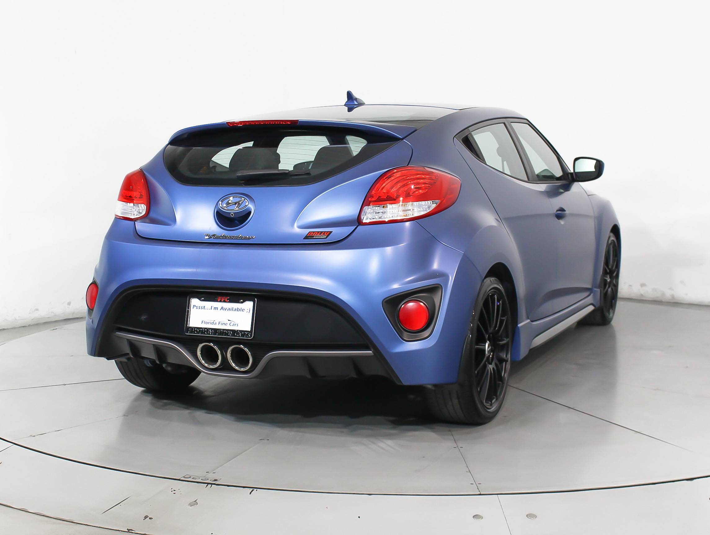 Florida Fine Cars - Used HYUNDAI VELOSTER 2016 HOLLYWOOD Turbo Rally Edition
