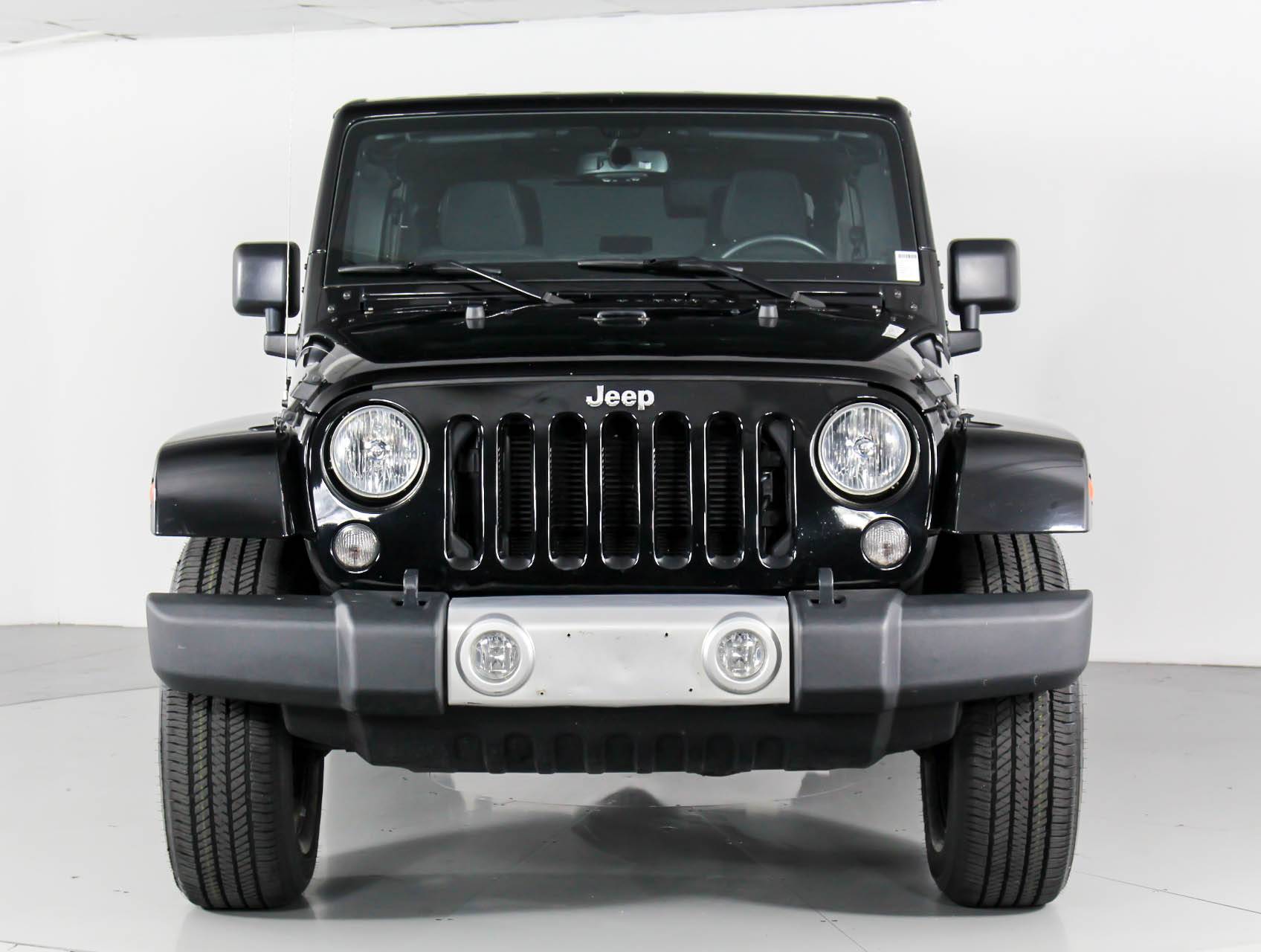 Florida Fine Cars - Used JEEP WRANGLER UNLIMITED 2015 WEST PALM SAHARA