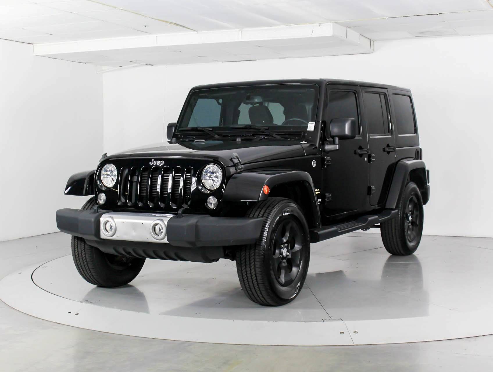 Florida Fine Cars - Used JEEP WRANGLER UNLIMITED 2015 WEST PALM SAHARA