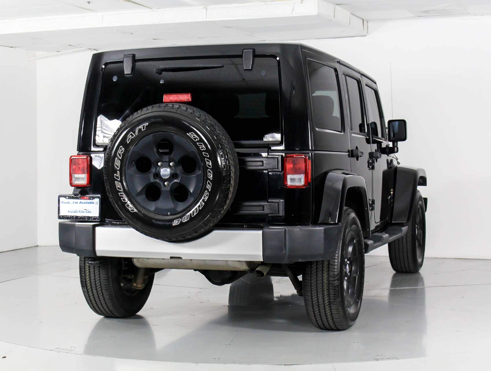 Florida Fine Cars - Used JEEP WRANGLER UNLIMITED 2015 WEST PALM SAHARA