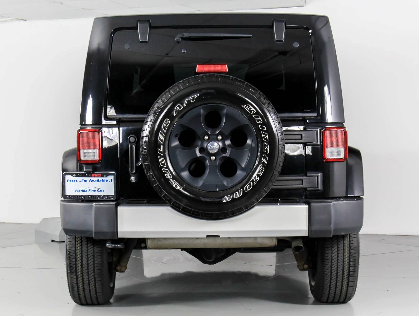 Florida Fine Cars - Used JEEP WRANGLER UNLIMITED 2015 WEST PALM SAHARA