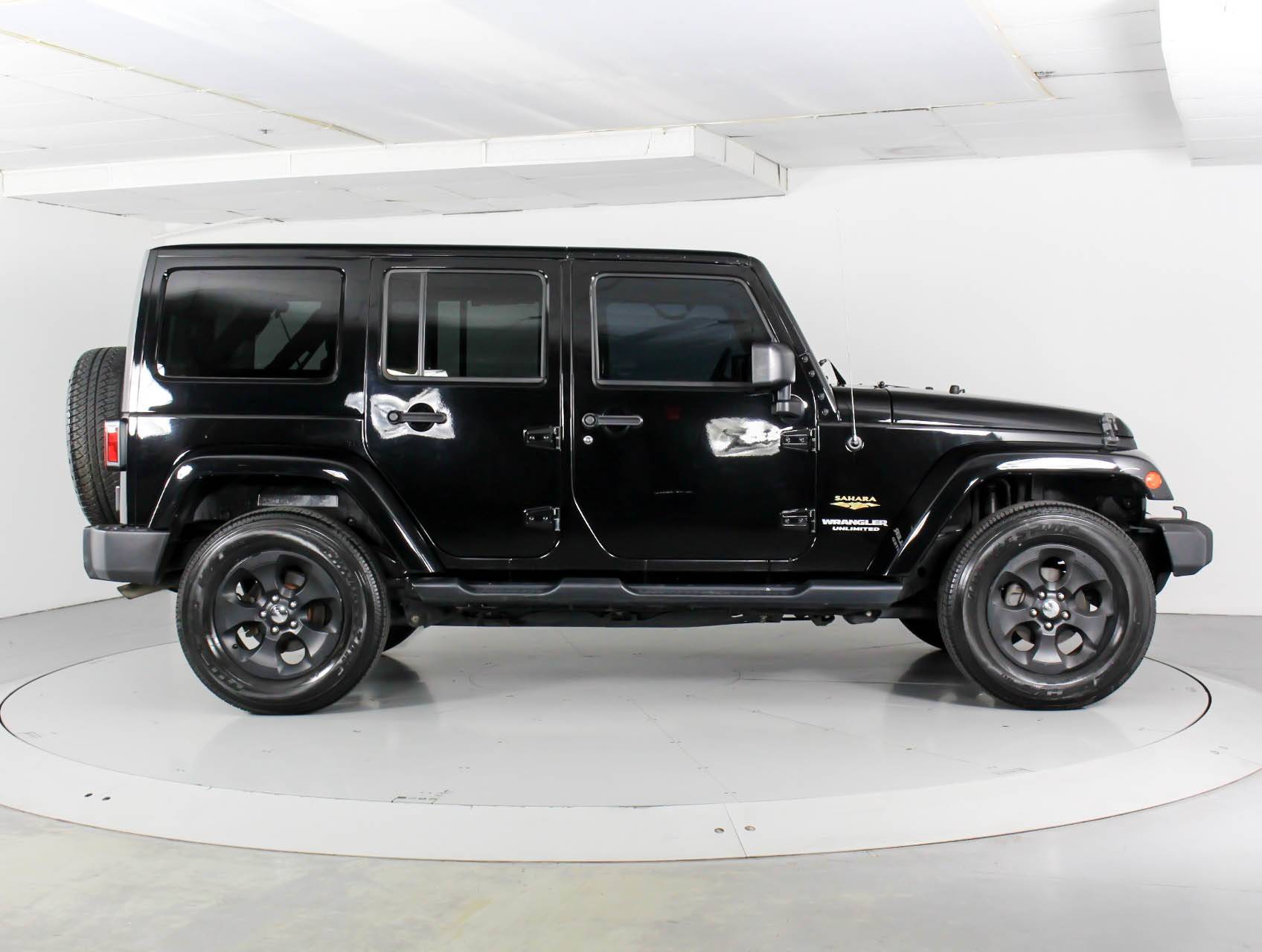 Florida Fine Cars - Used JEEP WRANGLER UNLIMITED 2015 WEST PALM SAHARA