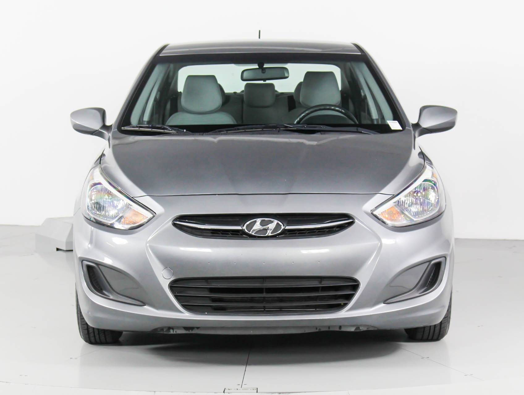 Florida Fine Cars - Used HYUNDAI ACCENT 2015 MIAMI GLS