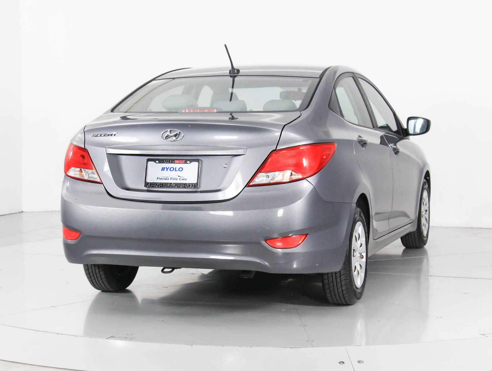 Florida Fine Cars - Used HYUNDAI ACCENT 2015 MIAMI GLS