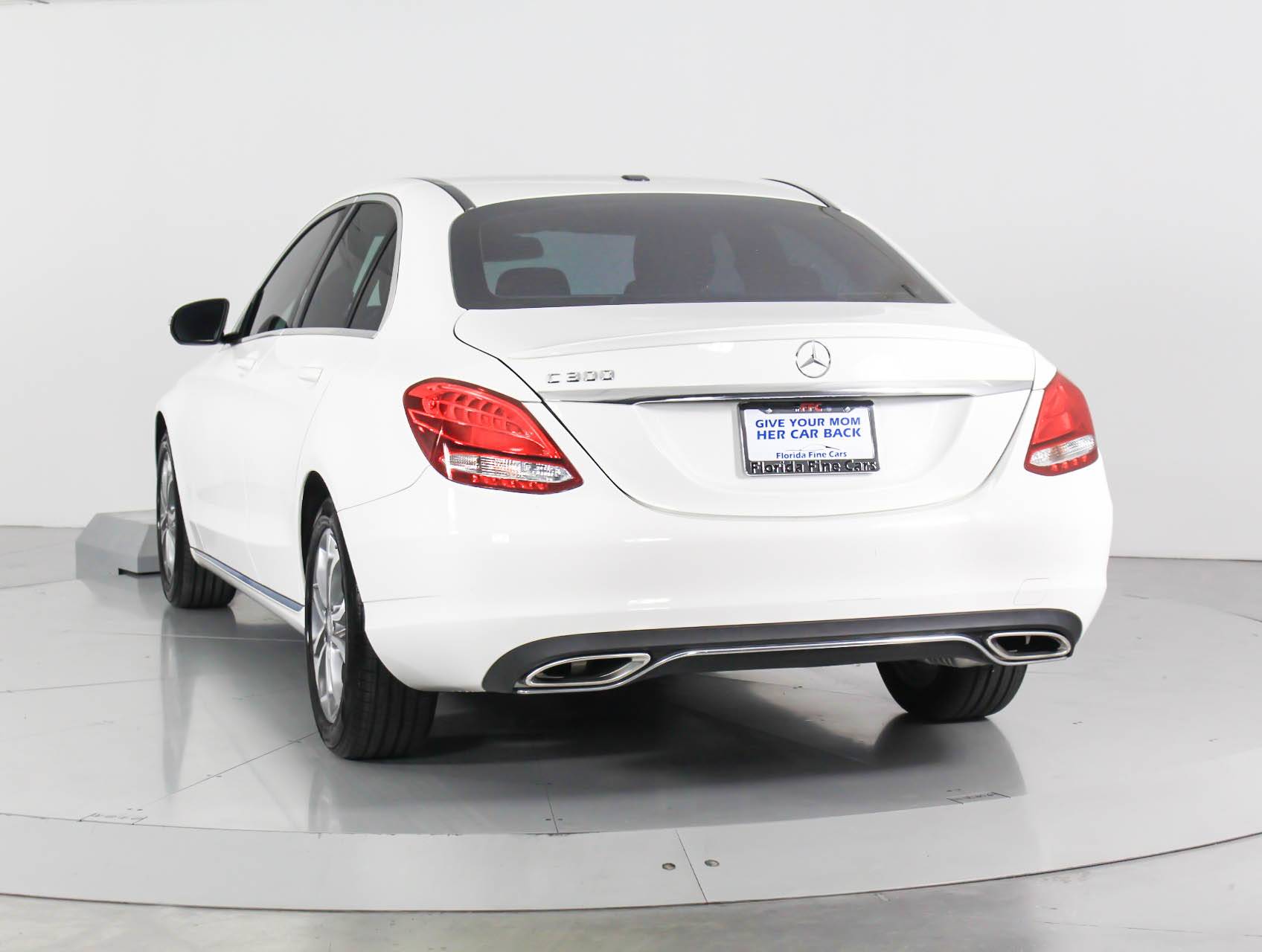 Florida Fine Cars - Used MERCEDES-BENZ C CLASS 2016 WEST PALM C300