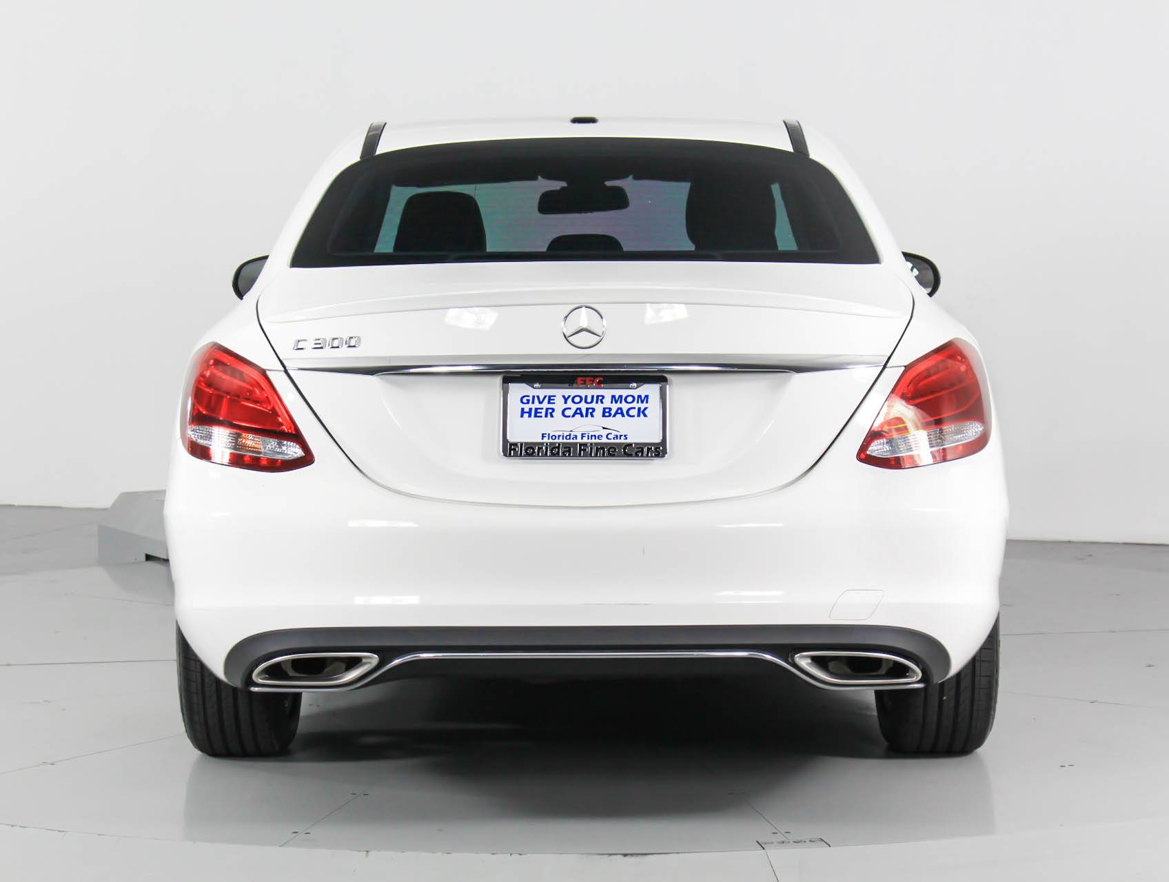 Florida Fine Cars - Used MERCEDES-BENZ C CLASS 2016 WEST PALM C300