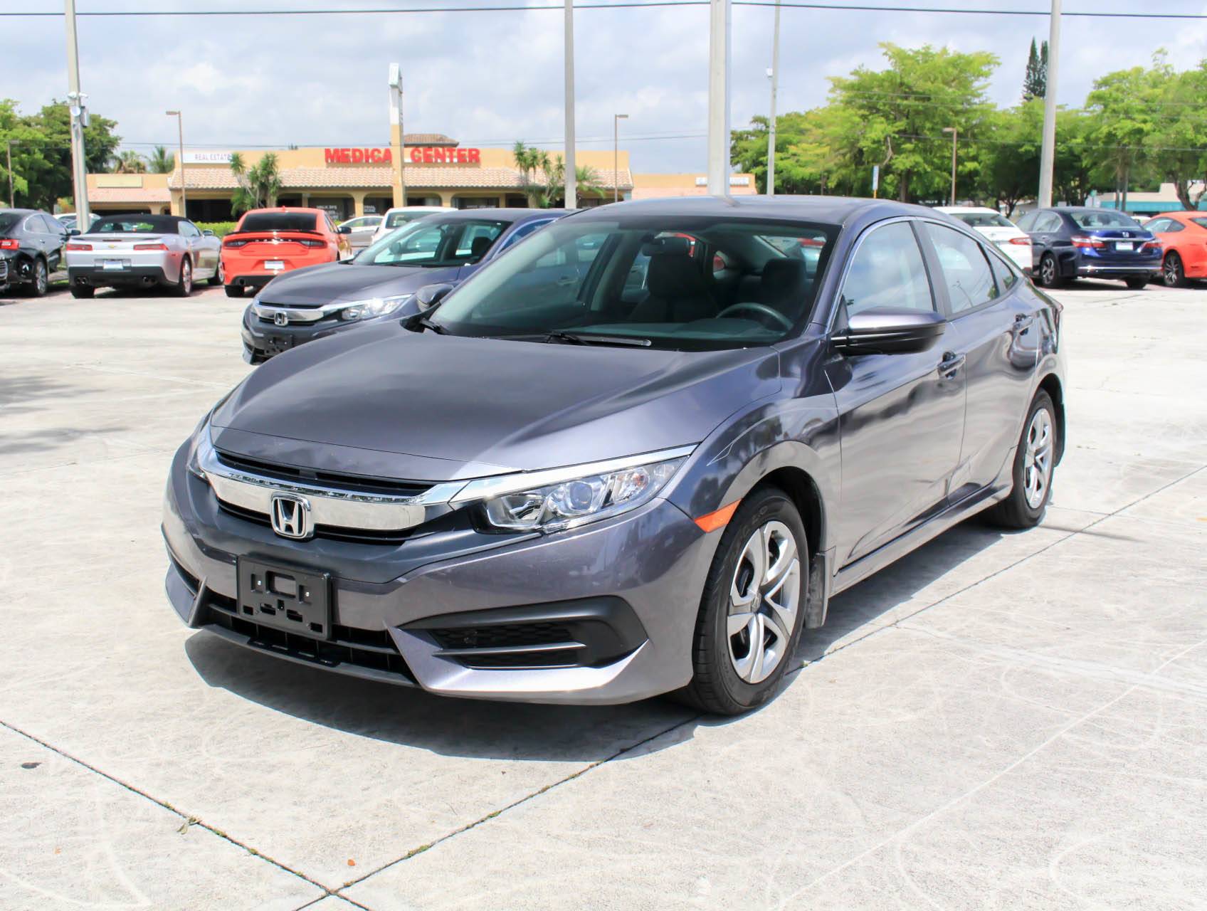 Florida Fine Cars - Used HONDA CIVIC 2018 WEST PALM LX