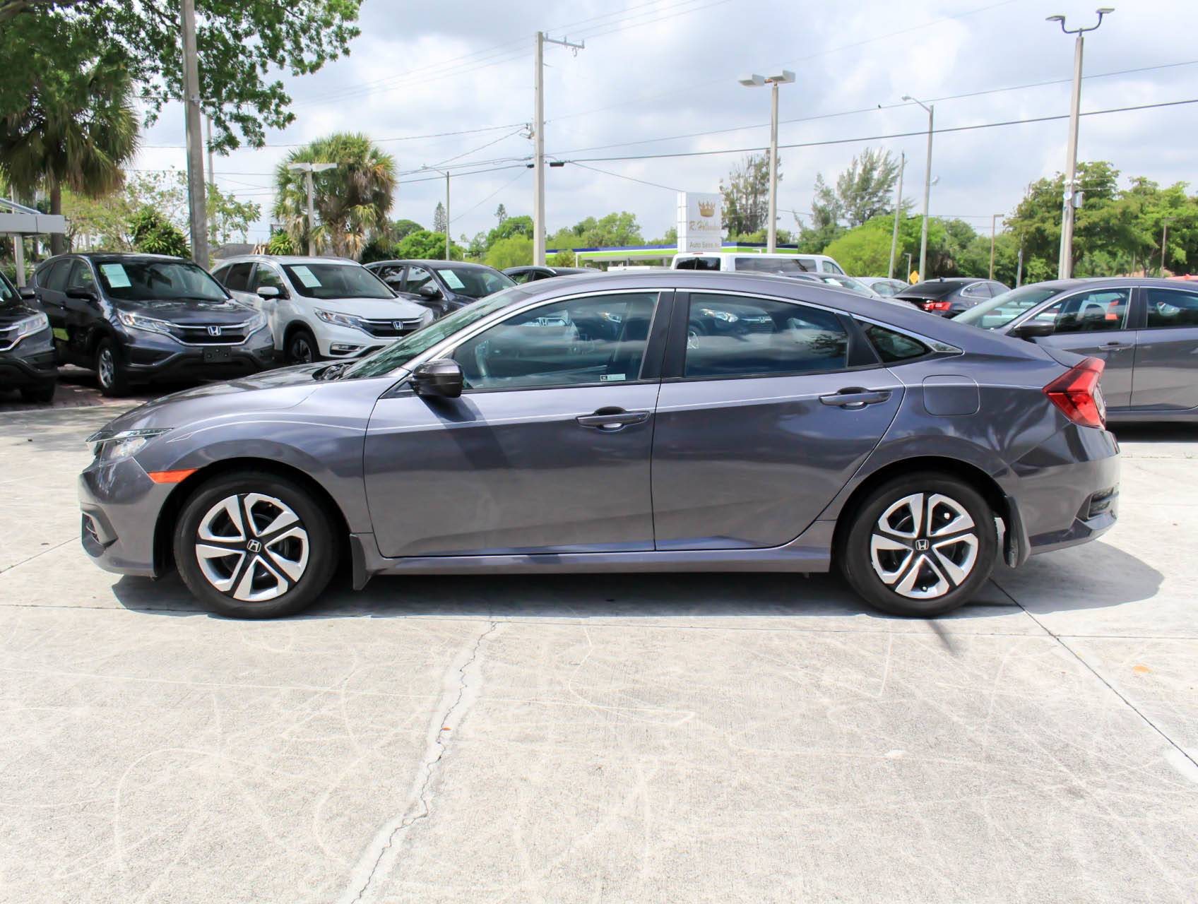Florida Fine Cars - Used HONDA CIVIC 2018 WEST PALM LX