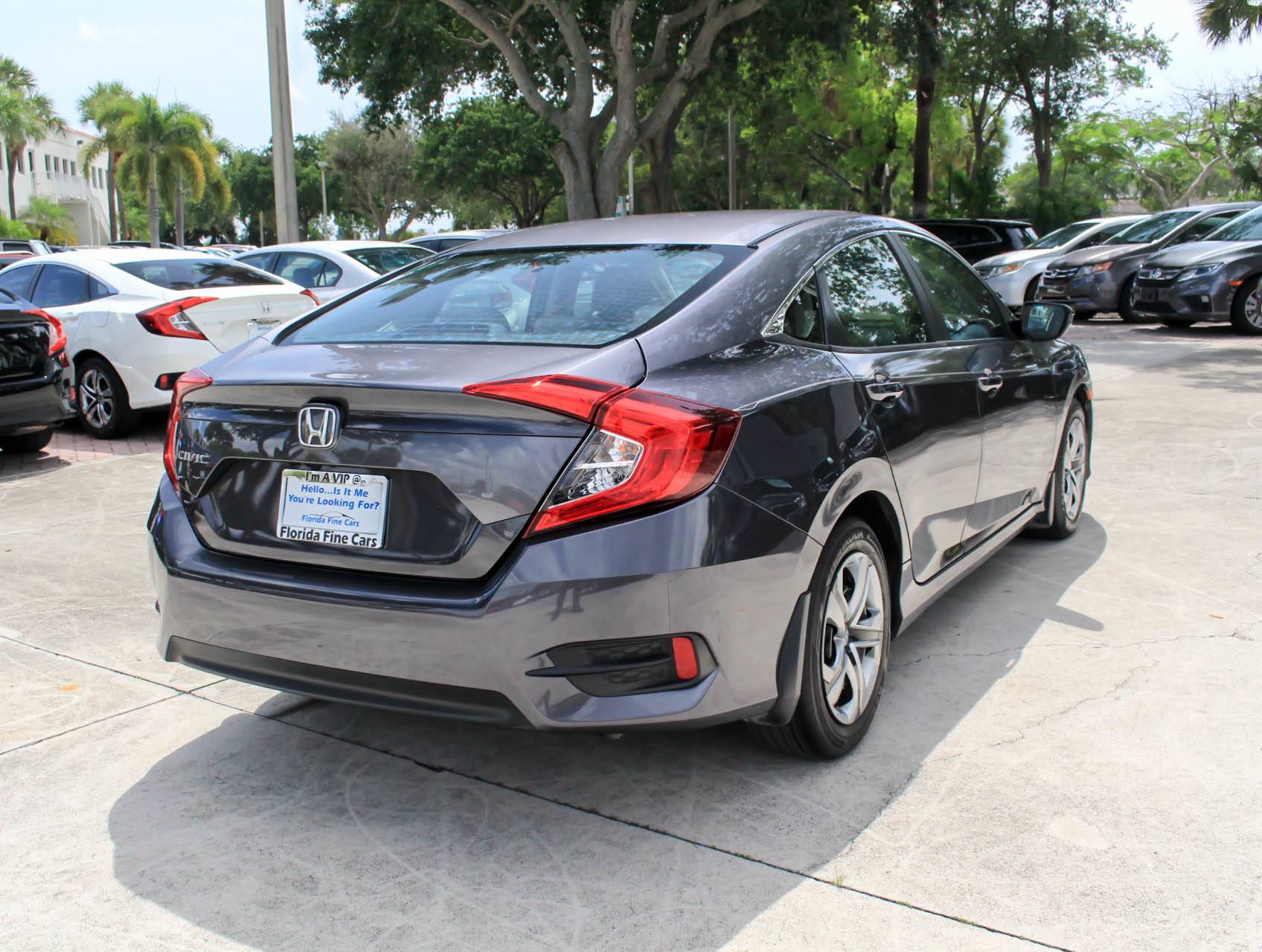 Florida Fine Cars - Used HONDA CIVIC 2018 WEST PALM LX