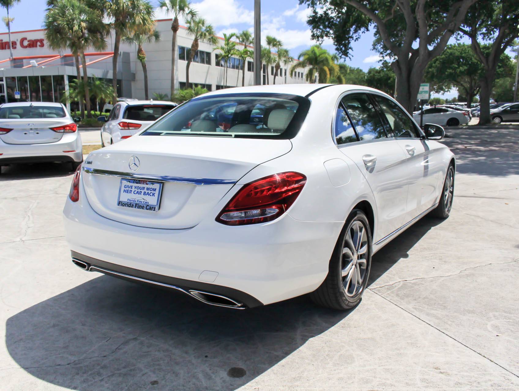 Florida Fine Cars - Used MERCEDES-BENZ C CLASS 2016 WEST PALM C300
