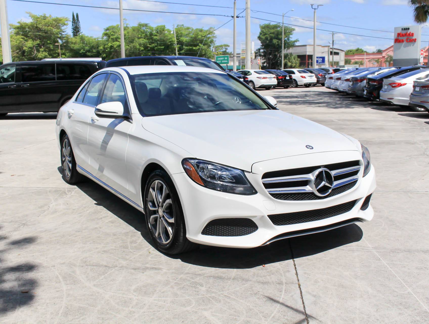 Florida Fine Cars - Used MERCEDES-BENZ C CLASS 2016 WEST PALM C300