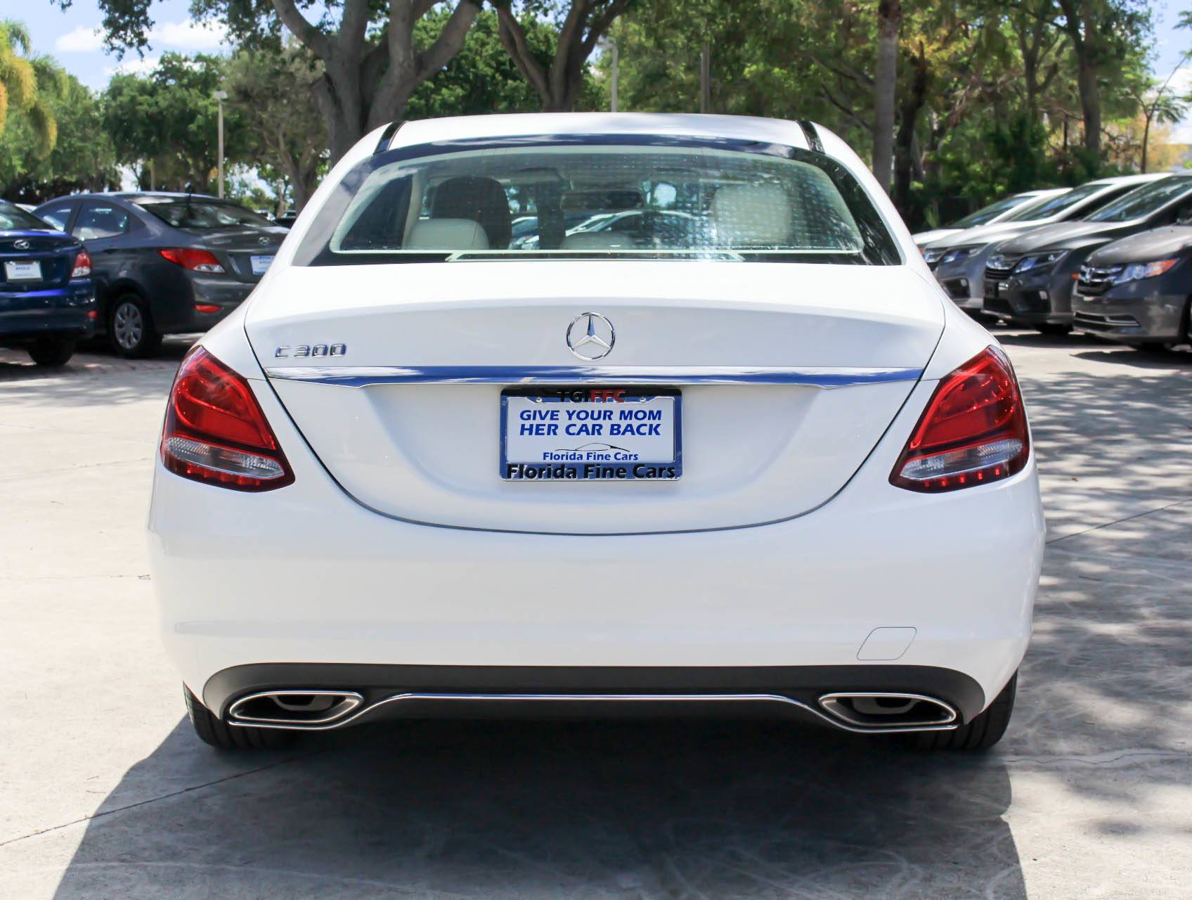 Florida Fine Cars - Used MERCEDES-BENZ C CLASS 2016 WEST PALM C300